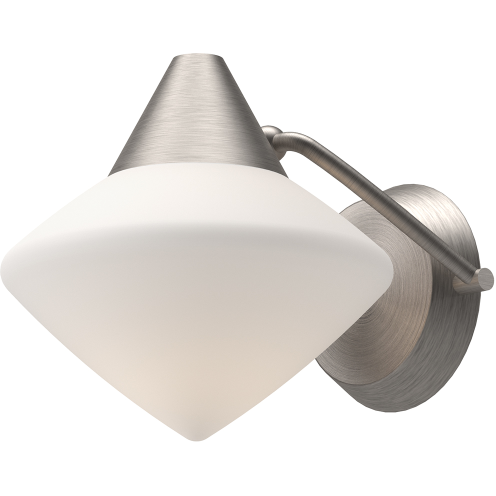 Alora Mood Nora 1 Light 8 inch Brushed Nickel Wall/Vanity Light Wall Light