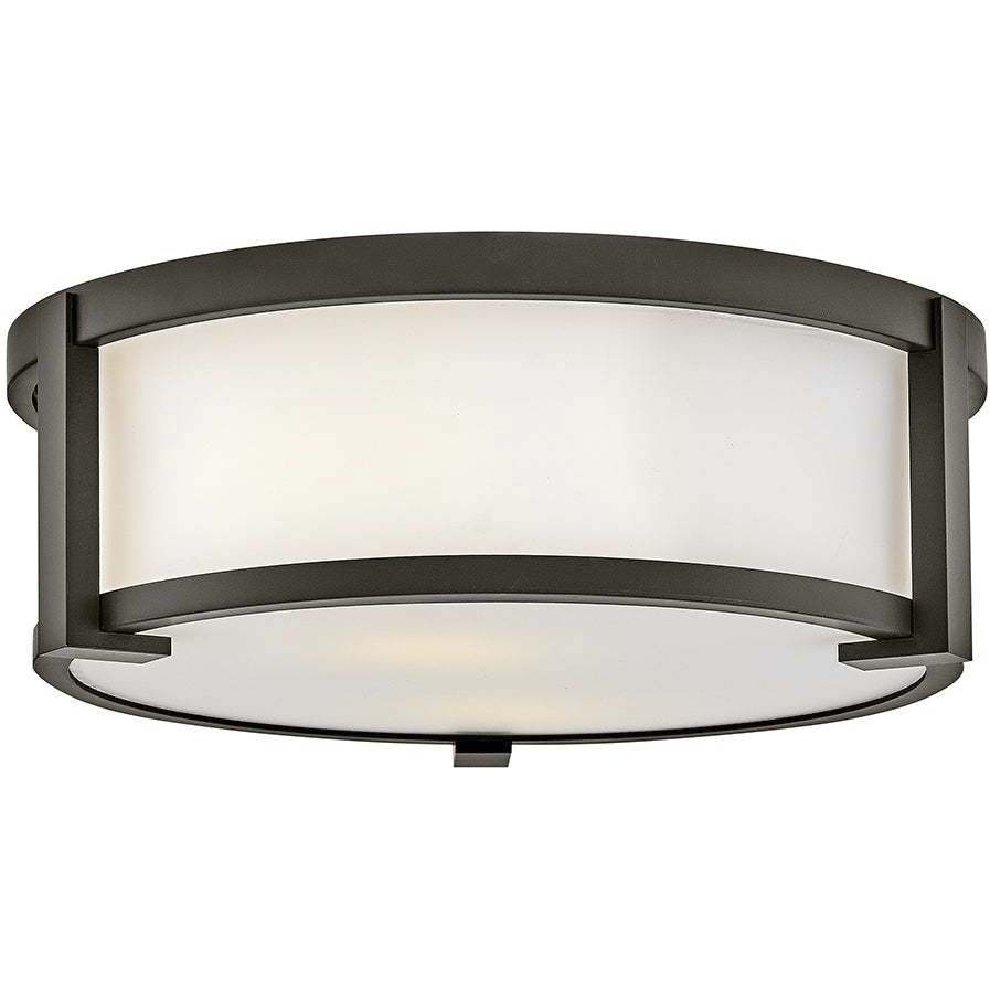 Lowell 2 Light 13 inch Oil Rubbed Bronze Outdoor Ceiling Light