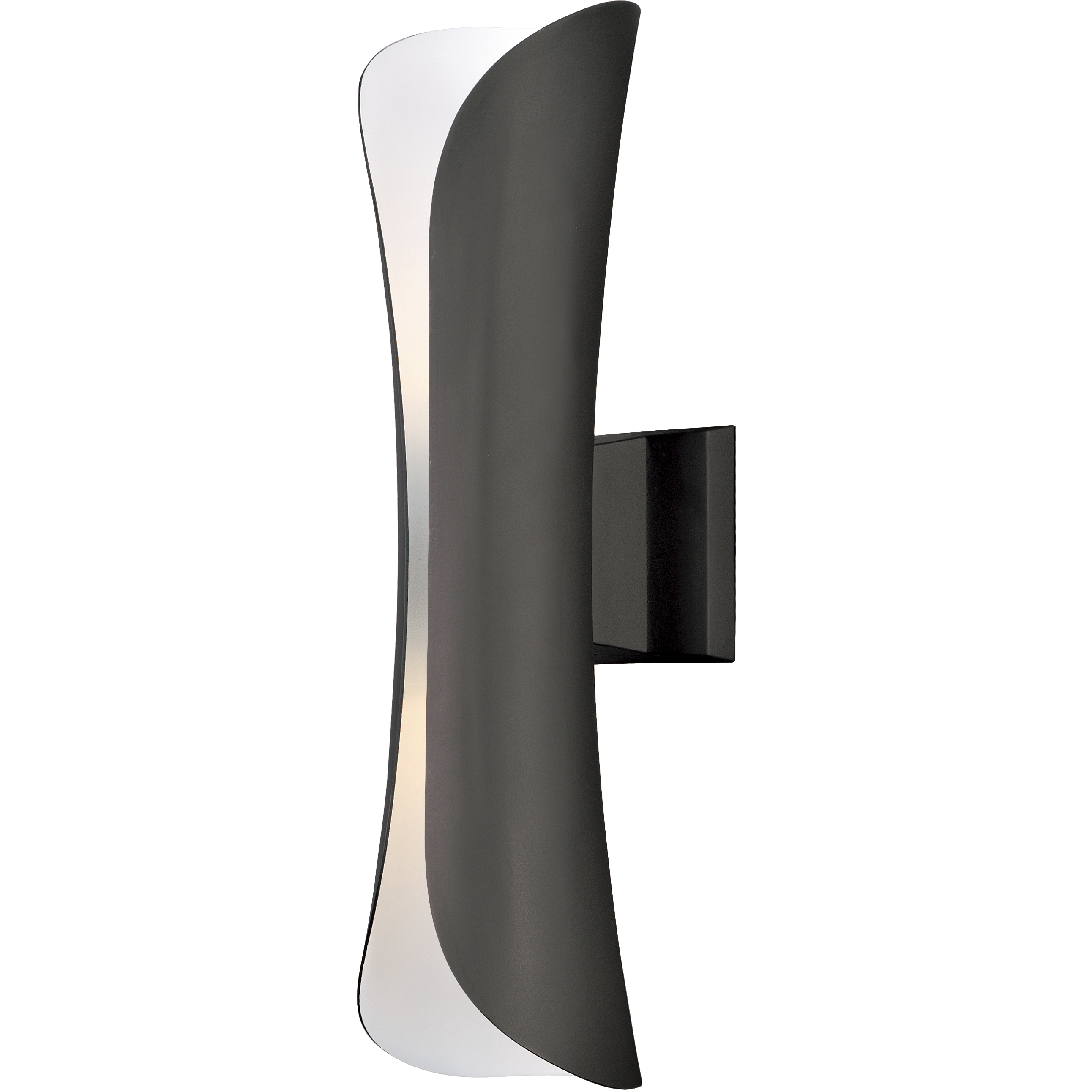 Scroll LED 21.25 inch Architectural Bronze Outdoor Wall Mount