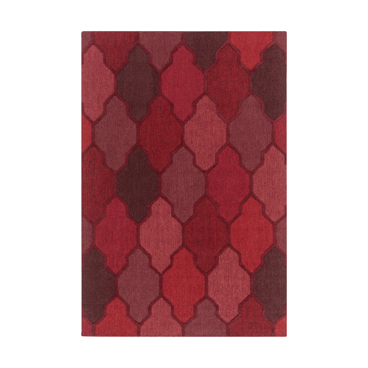Pollack 108 X 72 inch Cherry Indoor Area Rug, Rectangle