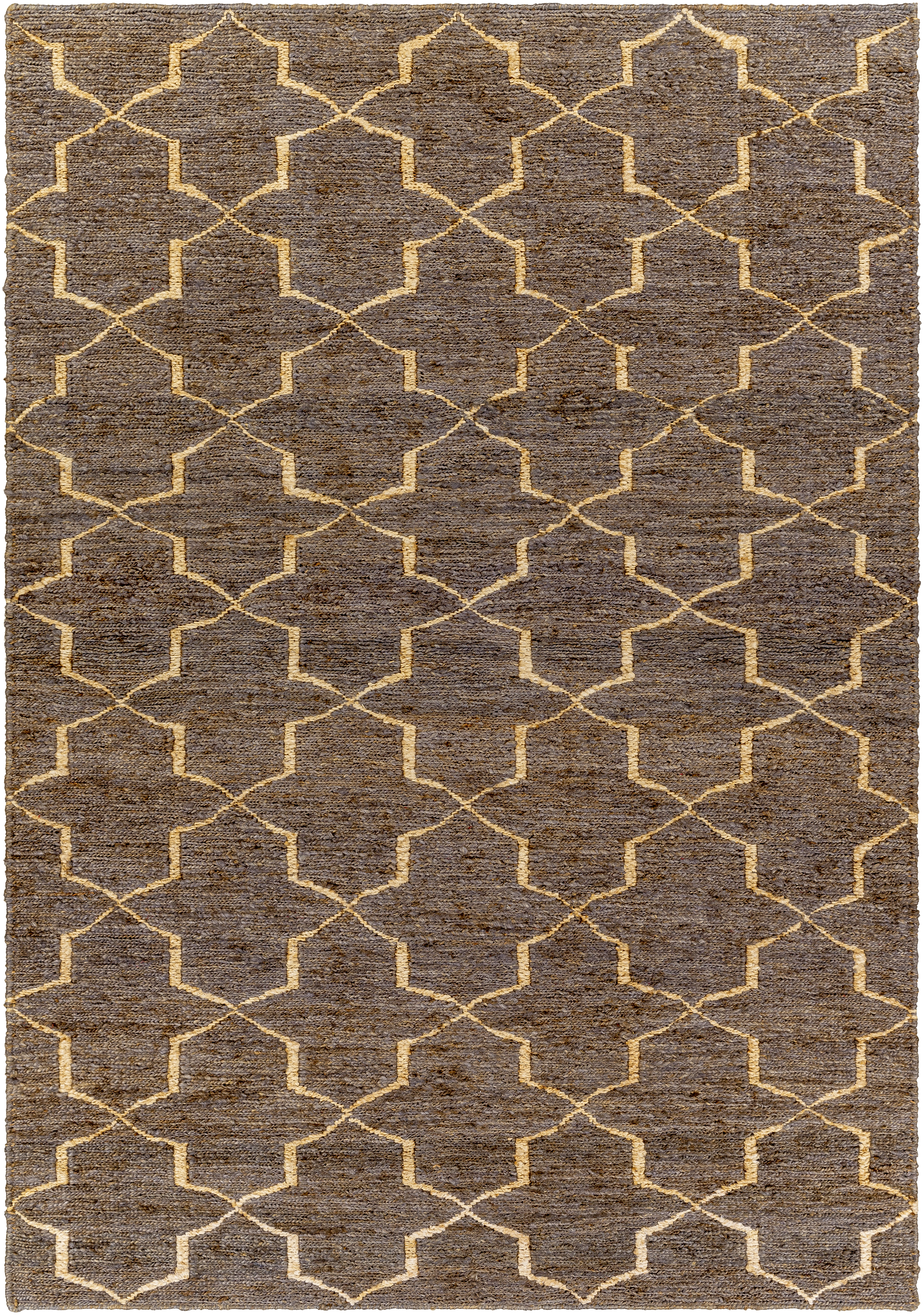 Riah 108 X 72 inch Black Rug in 6 X 9, Rectangle