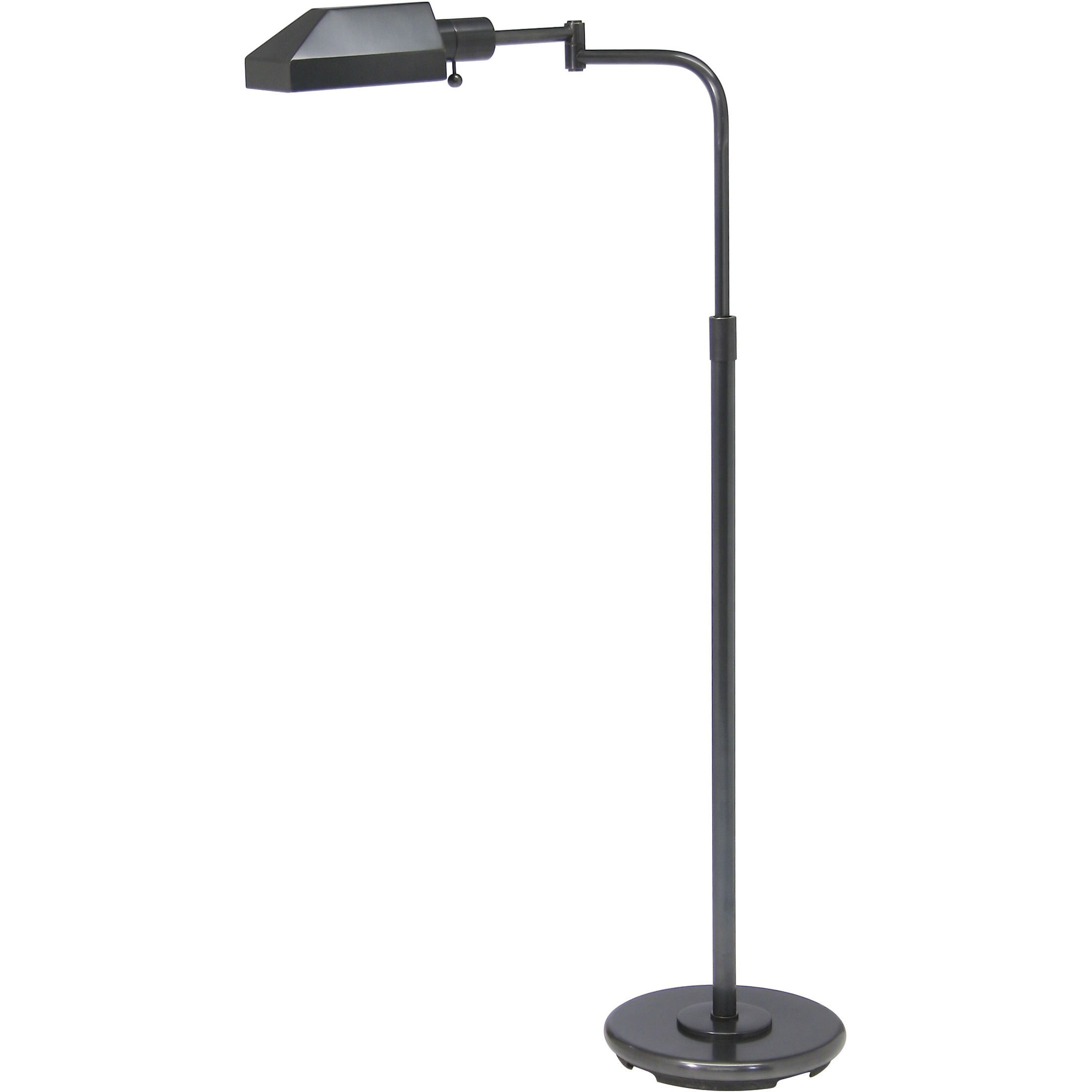 Home Office 34 inch 100.00 watt Oil Rubbed Bronze Floor Lamp Portable Light