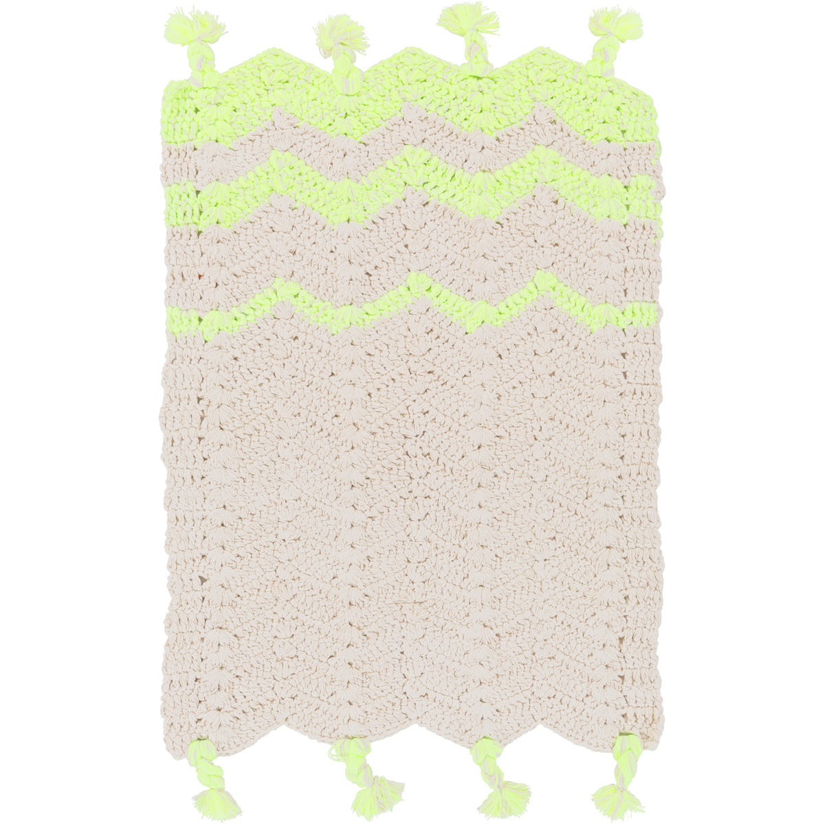 Pepper 36 X 24 inch Bright Yellow, Khaki Rug