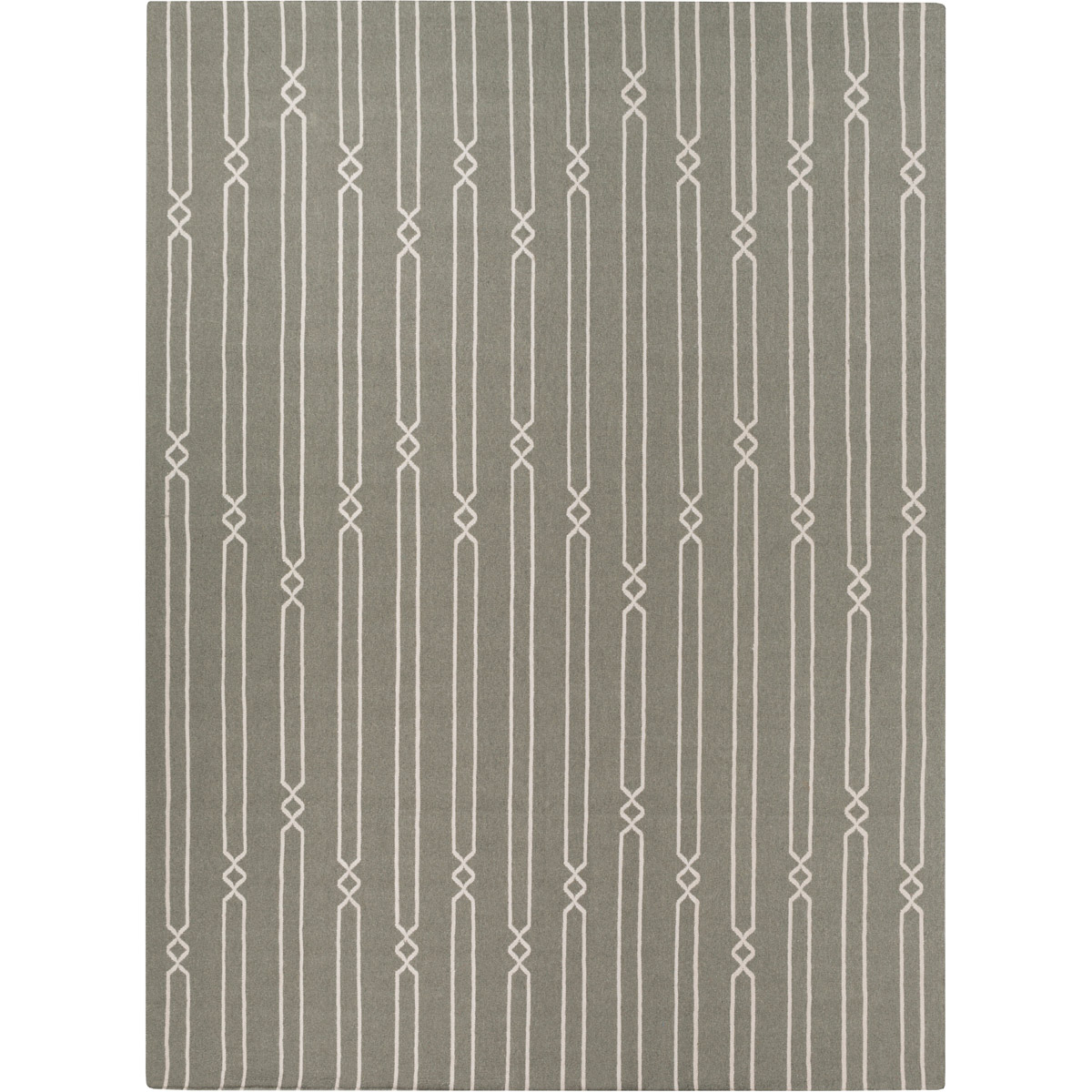 Frontier 132 X 96 inch Charcoal, Khaki Rug