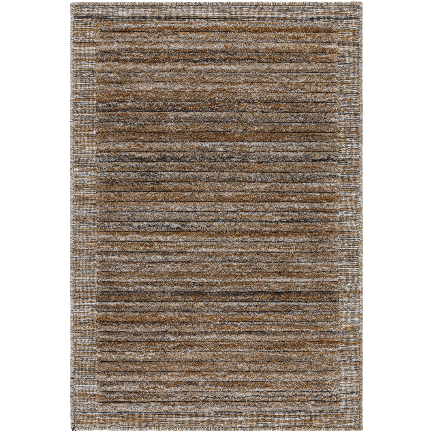 Yasmin 180 X 144 inch Dark Grey/Prairie Dust/Taupe/Grey Handmade Rug in 12 x 15