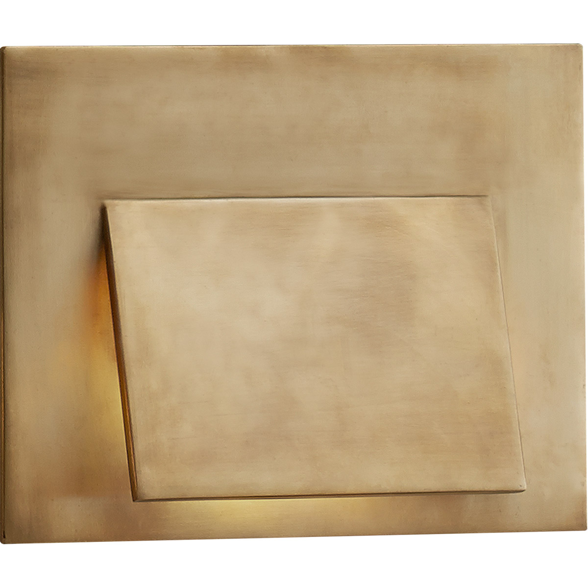 Visual Comfort Kelly Wearstler Esker LED 9 inch Antique-Burnished Brass Wall Sconce Wall Light KW2706AB - Open Box