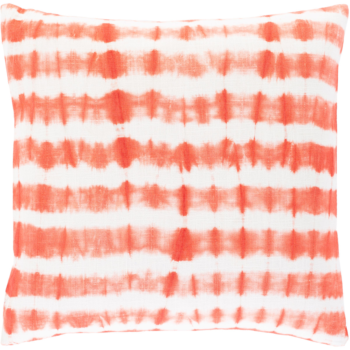Suji 22 X 22 inch Burnt Orange/White Pillow Kit, Square