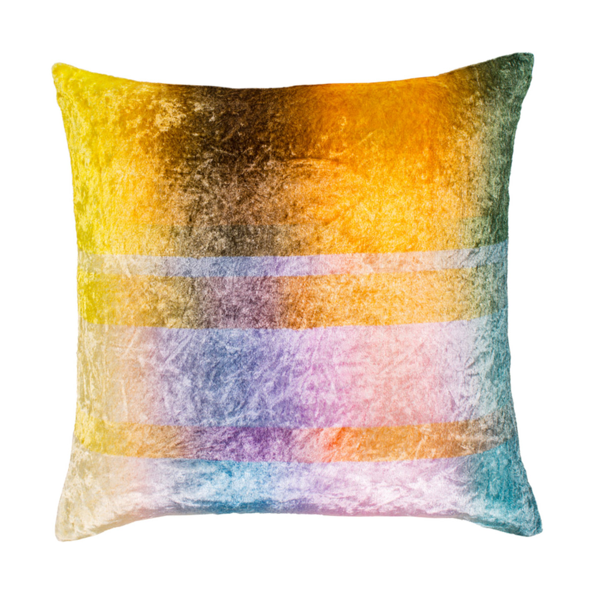 Glitch 22 X 22 inch Aqua Pillow Kit, Square