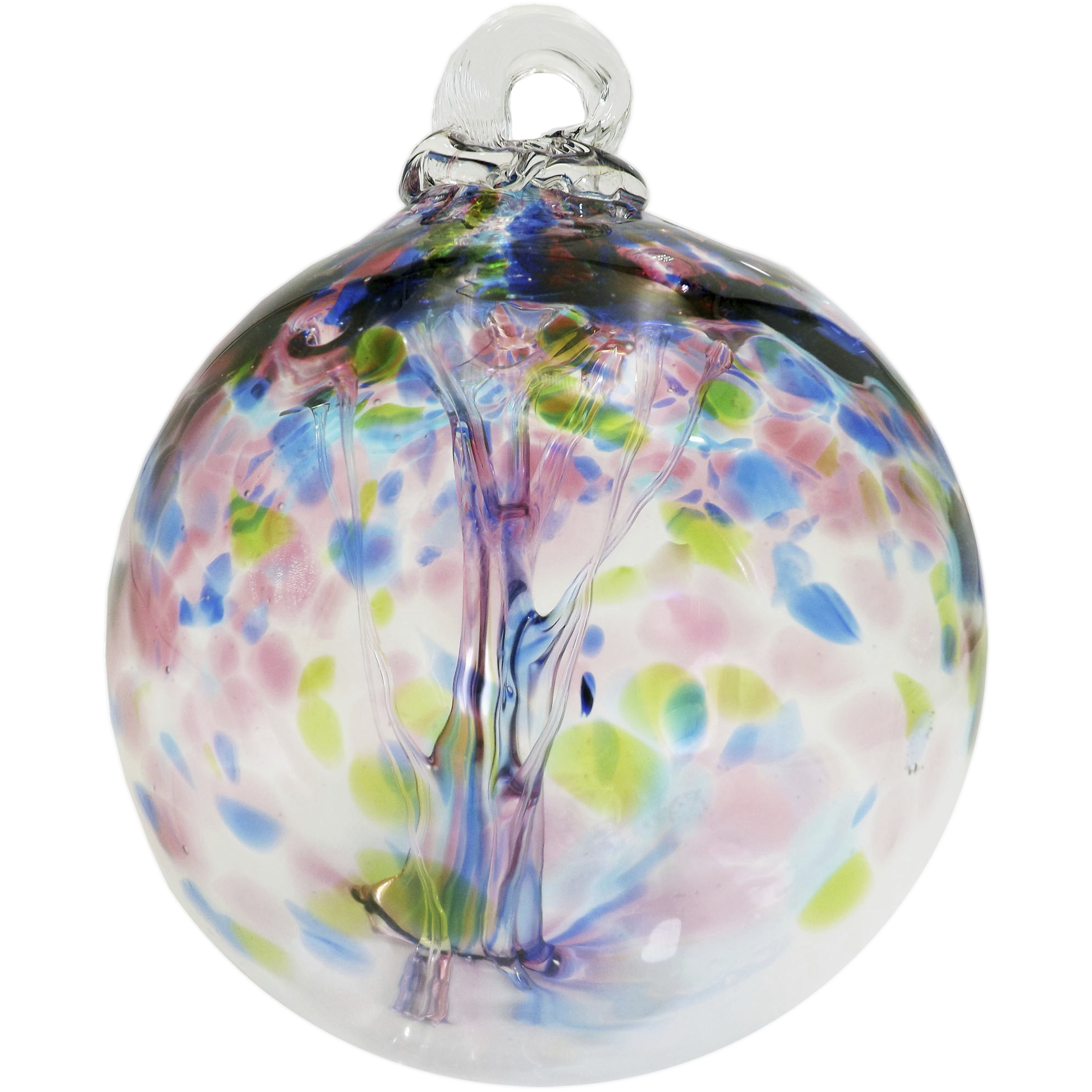 Tree of Life Hope Glass Ornament