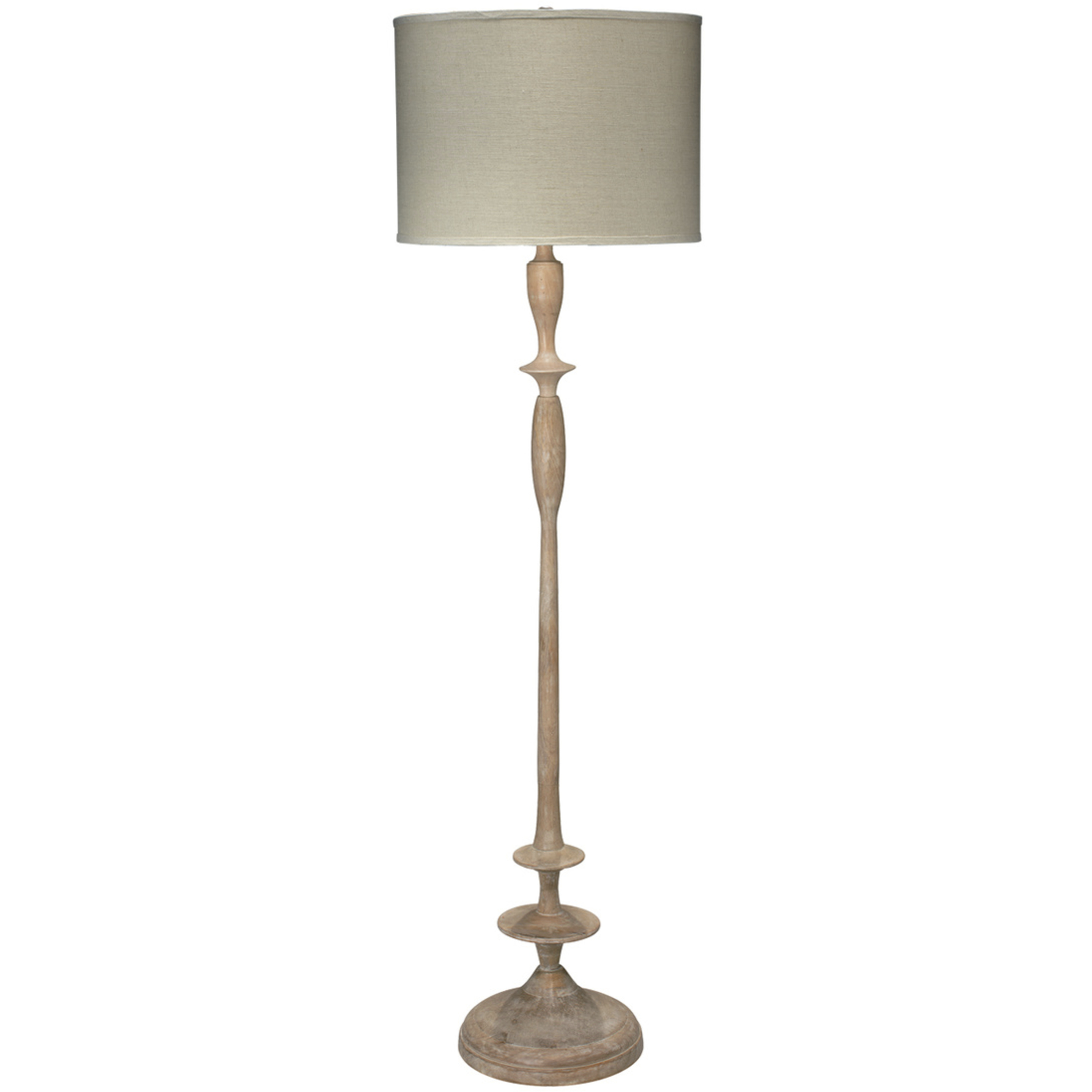 Petite Paro 64.5 inch 150 watt White Floor Lamp Portable Light