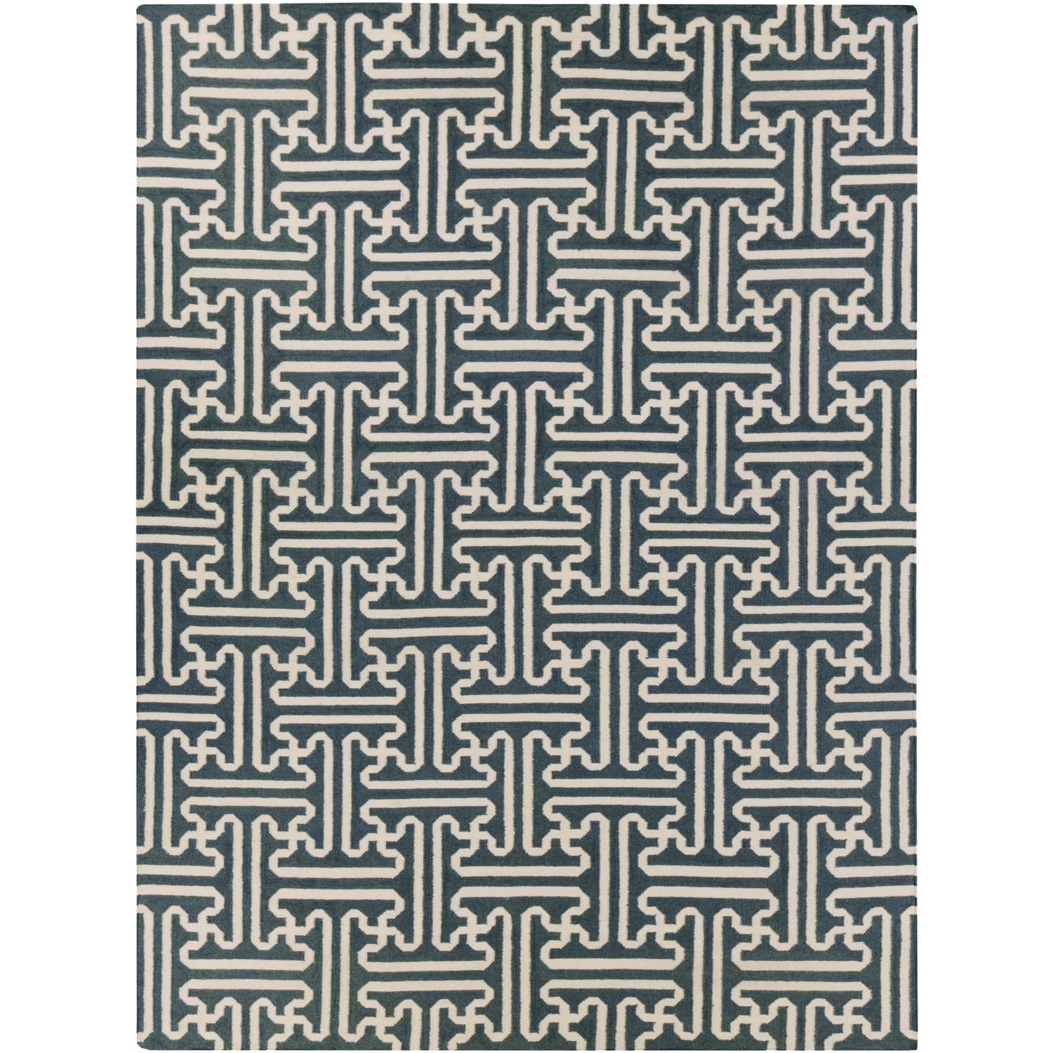 Archive Sage/Cream Handmade Rug