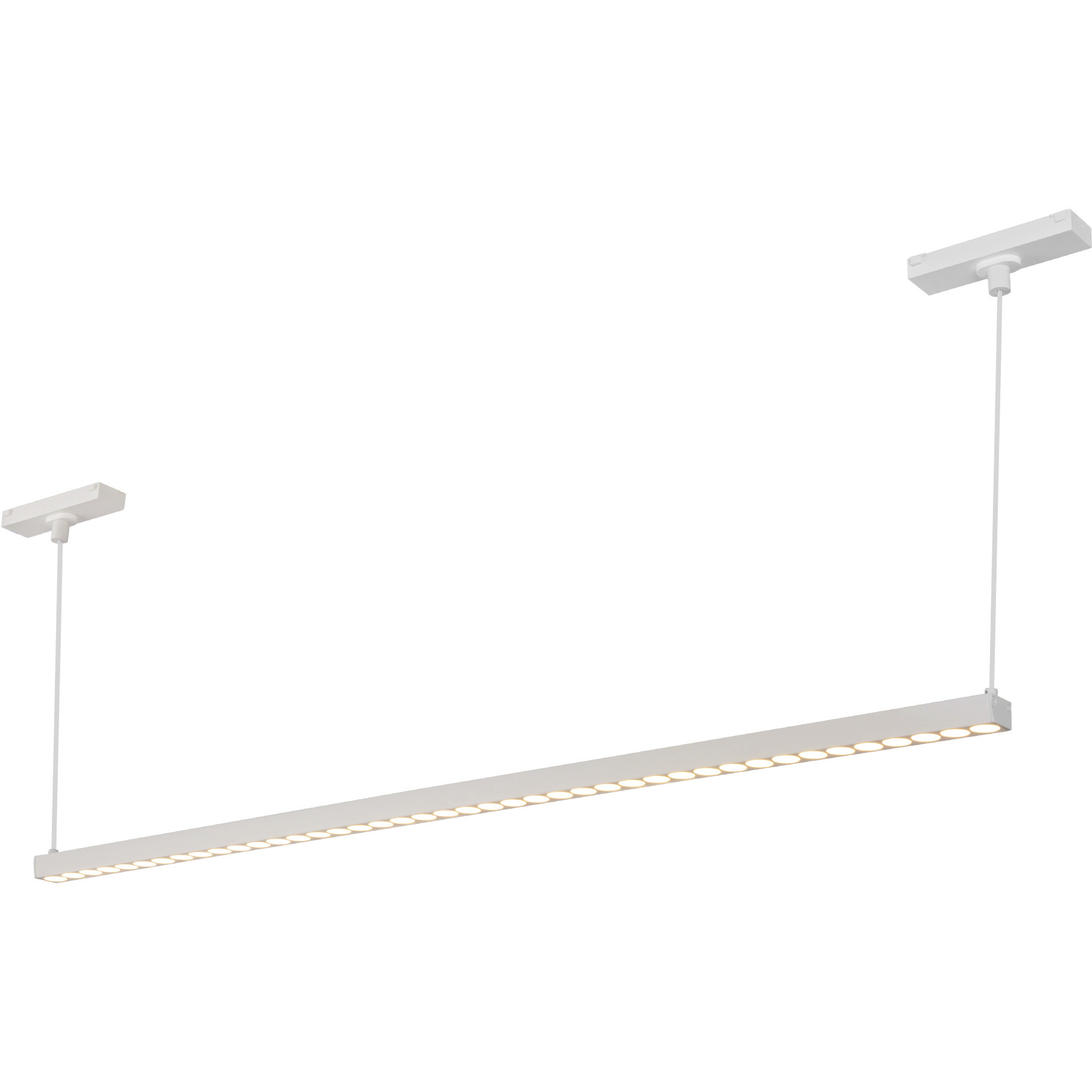 Kyan 48V DC White Trilo Track Linear Pendant Ceiling Light
