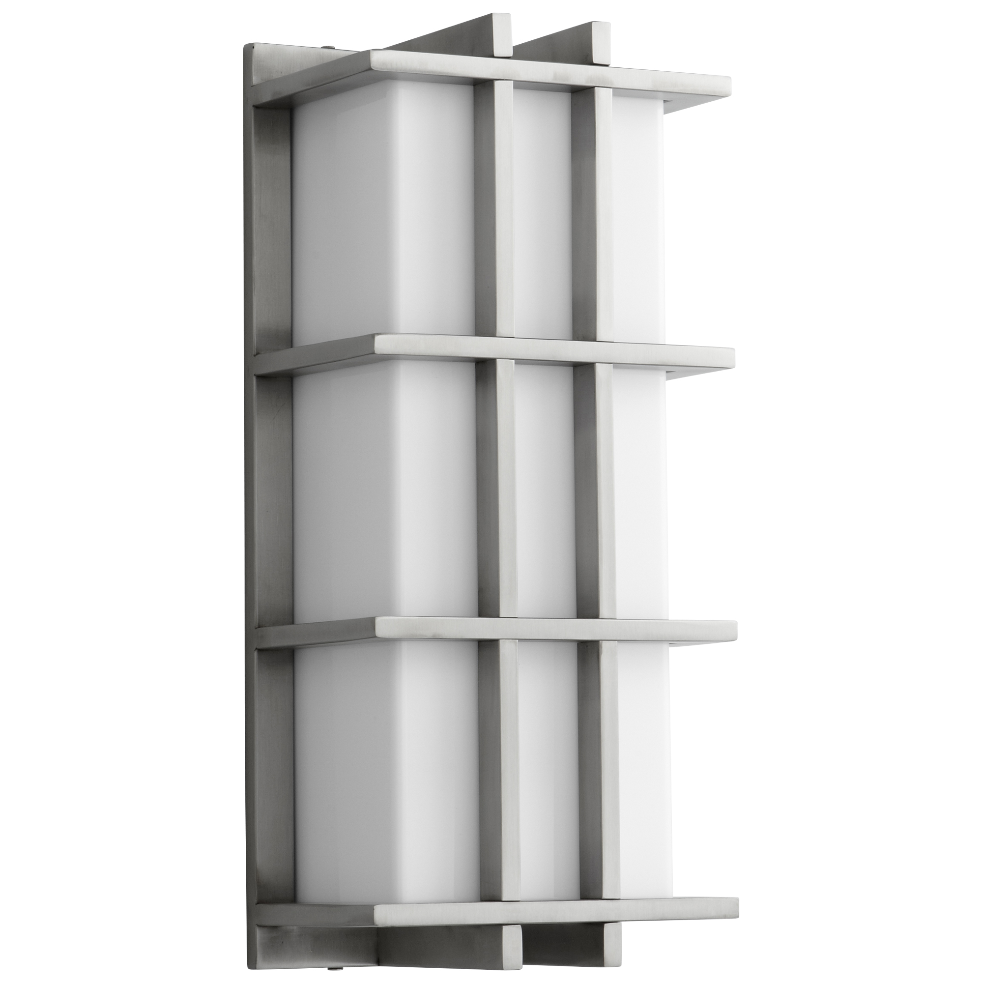 Telshor 1 Light 17 inch Satin Nickel Outdoor Wall Sconce