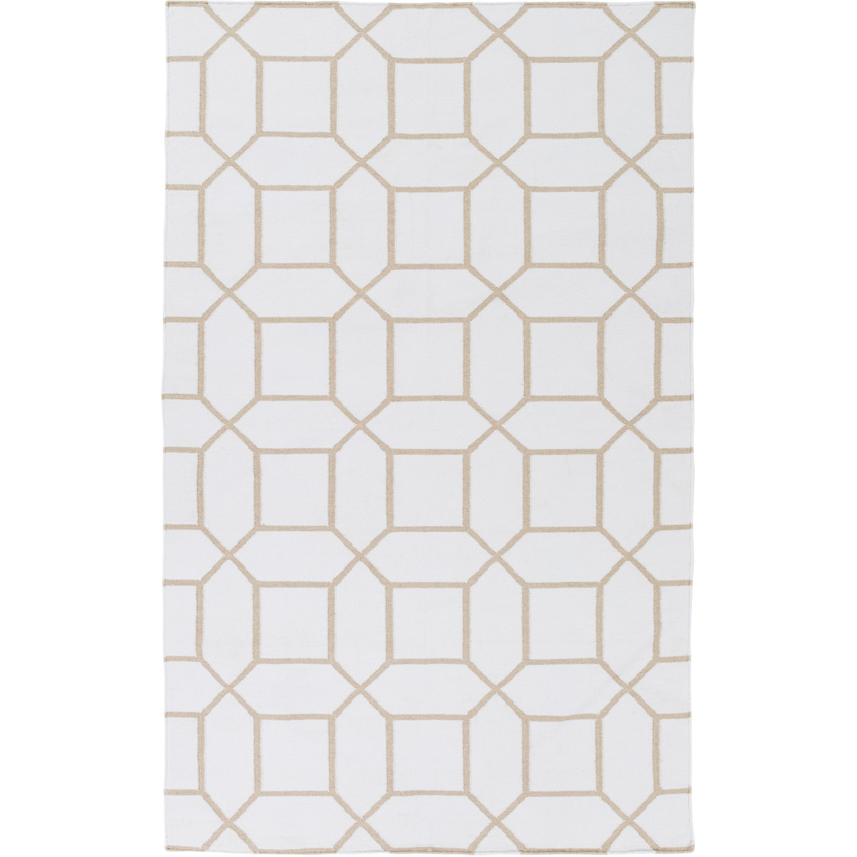 Lagoon 156 X 108 inch Neutral and Neutral Indoor Area Rug, PET Yarn