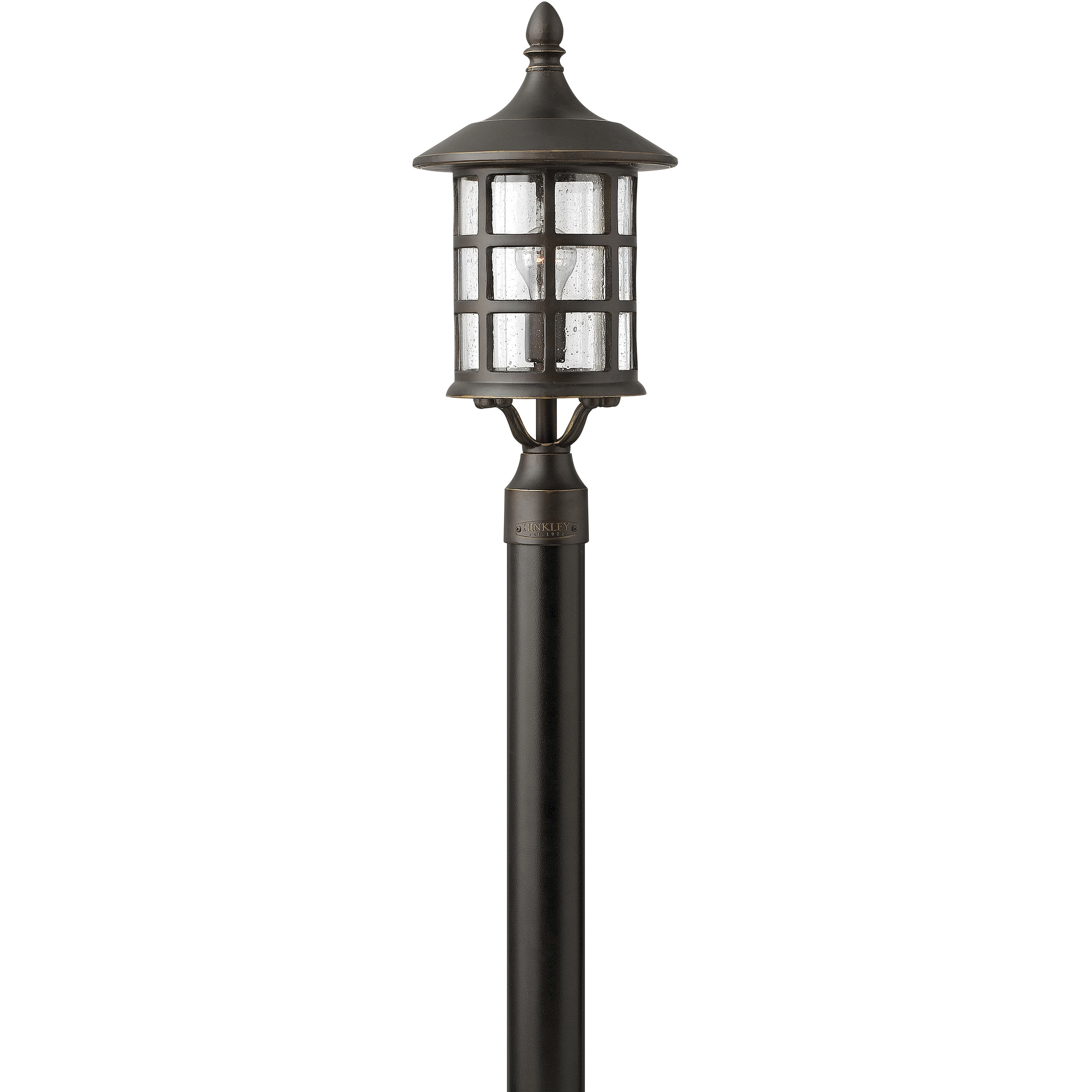 Freeport 1 Light 20.25 inch Oil Rubbed Bronze Outdoor Post Mount Lantern
