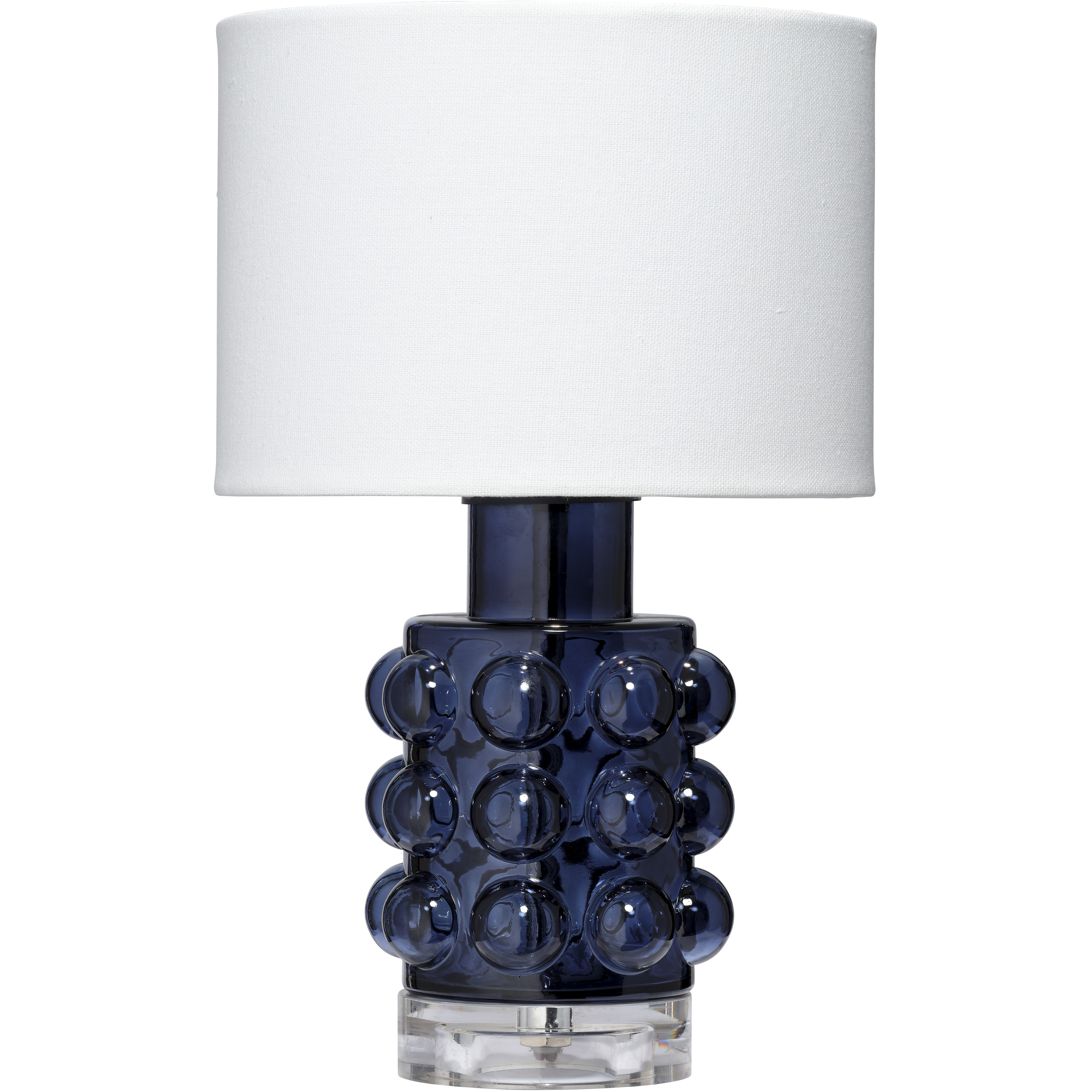 Seltzer 11.25 inch 25 watt Blue Table Lamp Portable Light