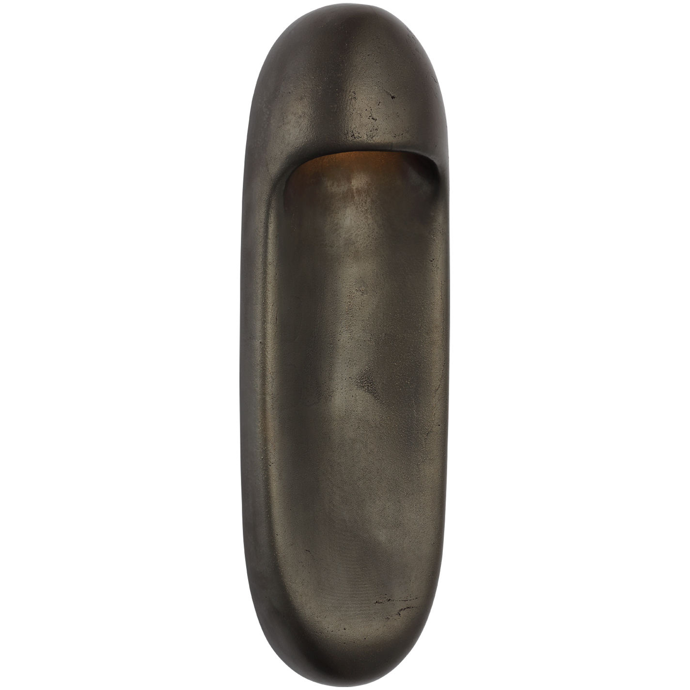 Kelly Wearstler Esculpa LED 6 inch Museum Bronze Elongated Wall Light