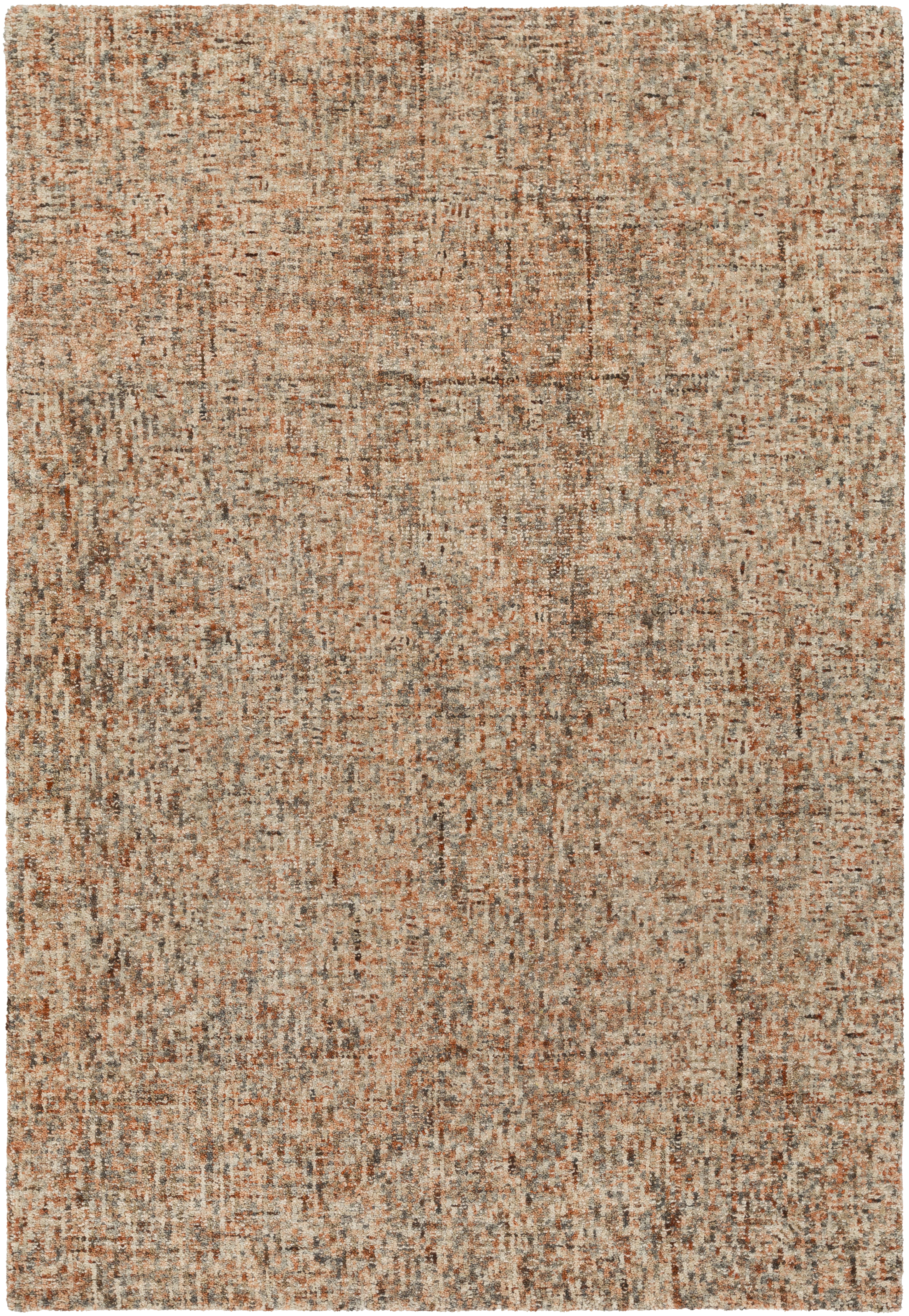 Emily 36 X 24 inch Burnt Orange Rug in 2 x 3, Rectangle