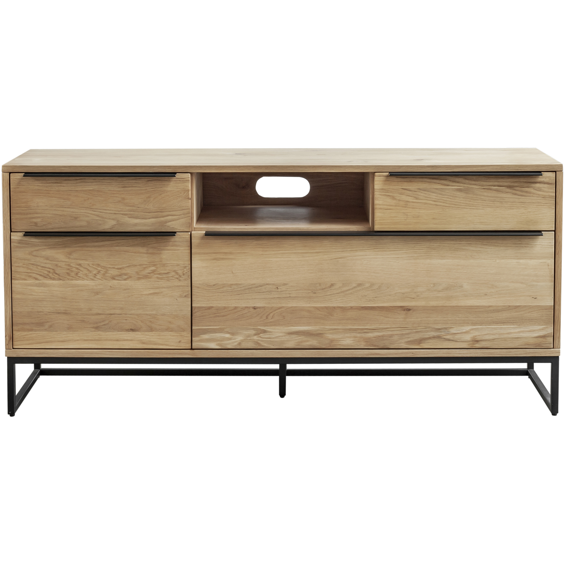 Nevada 59 inch Brown Media Cabinet