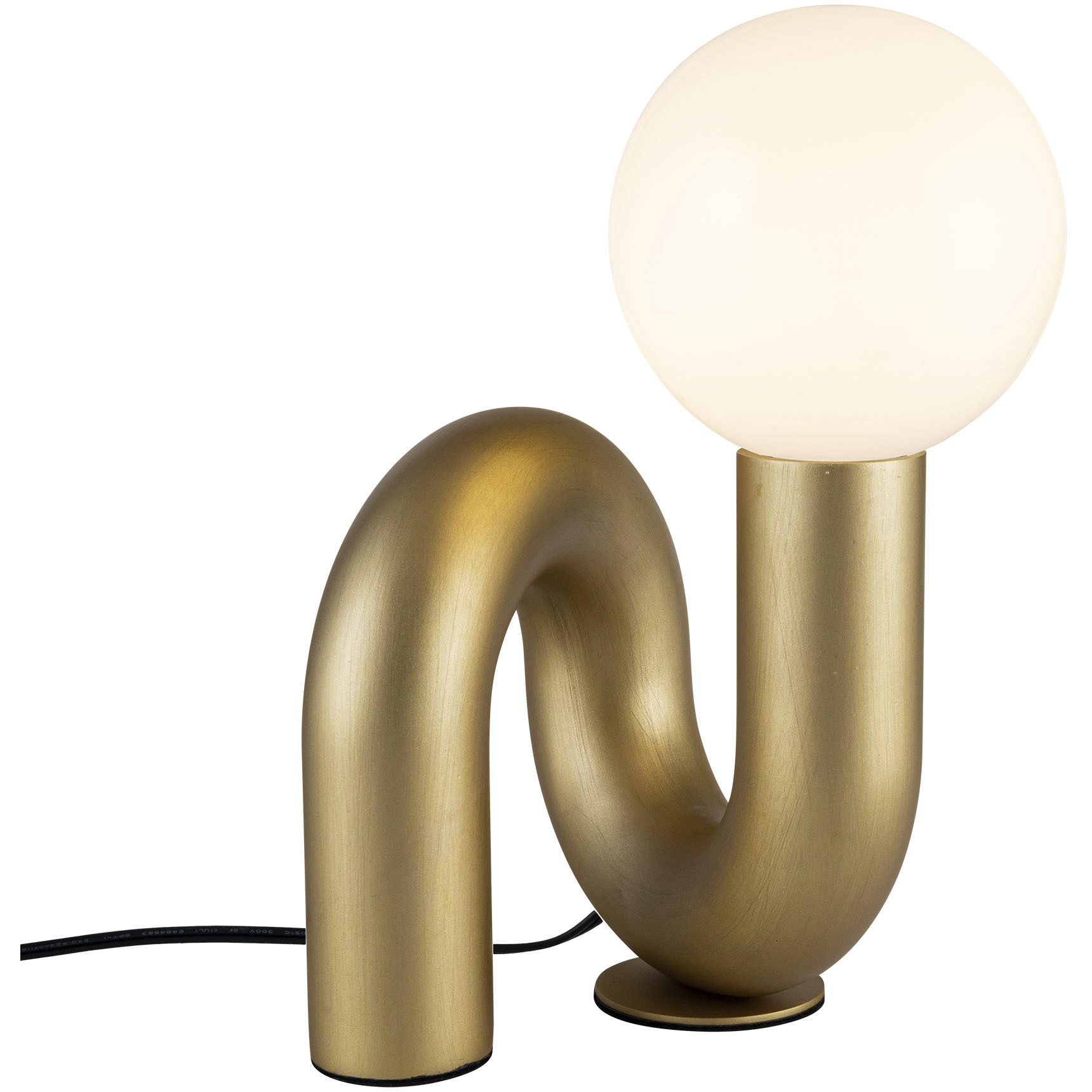 Alora Mood Sadie 6.63 inch 40 watt Brushed Gold Table Lamp Portable Light