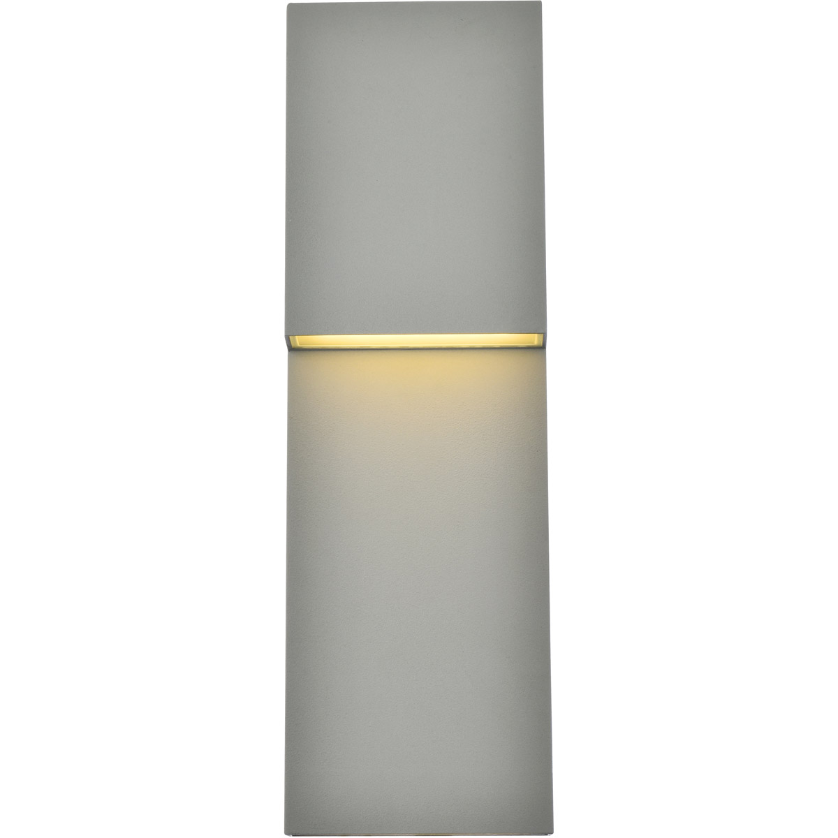 Raine 16 inch Silver Outdoor Wall Light
