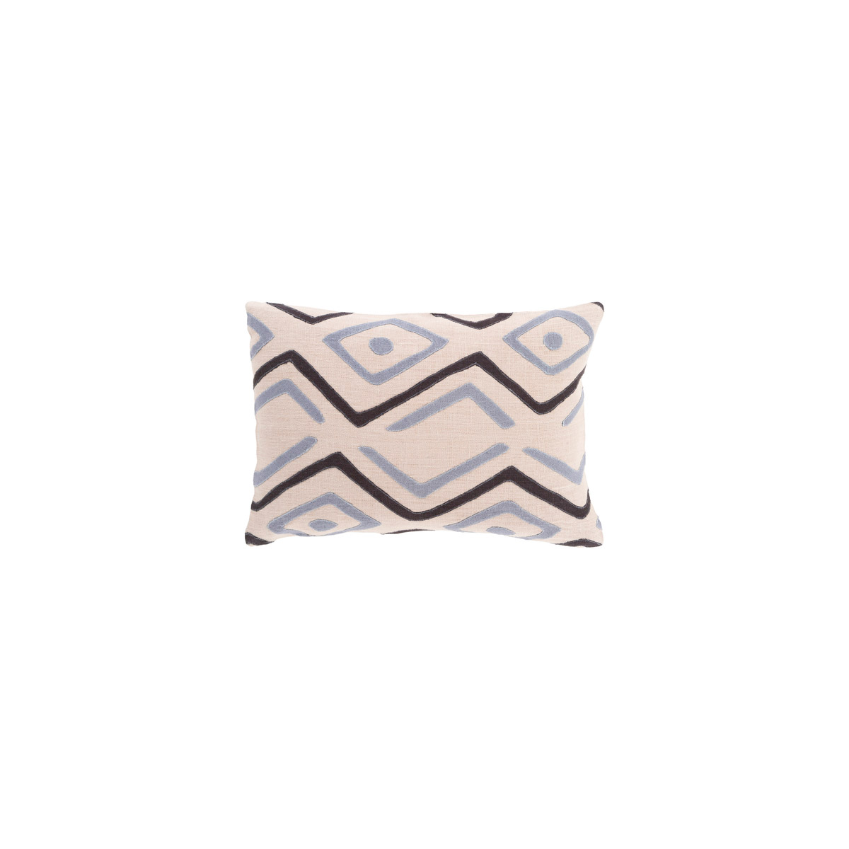 Nairobi 19 X 13 inch Denim Pillow Kit, Lumbar