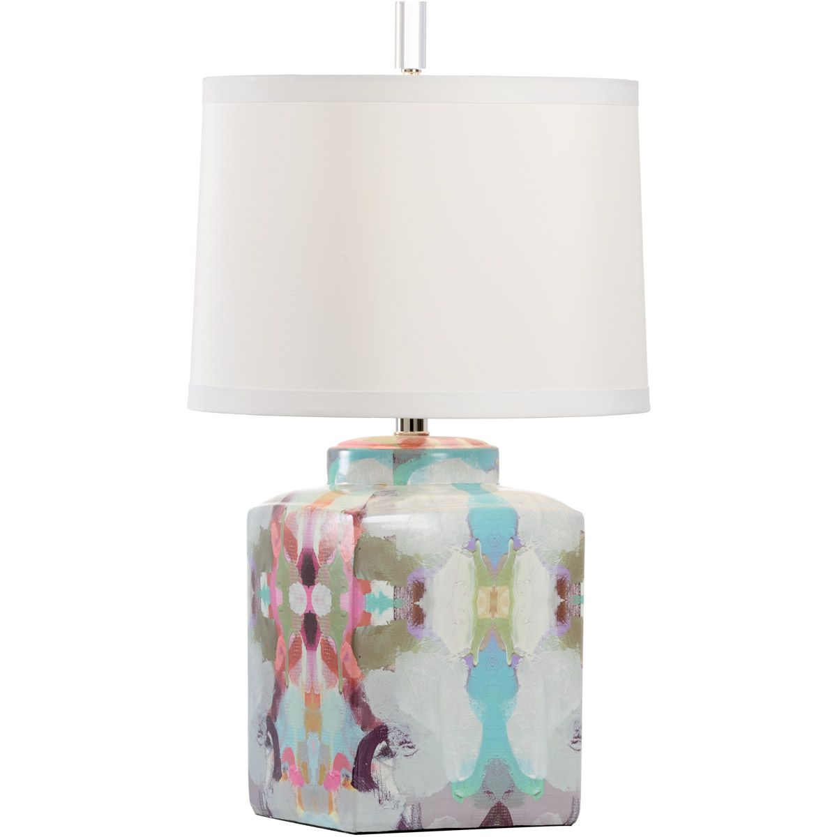 Laura Park Designs 26 inch 100 watt Multi Color Table Lamp Portable Light