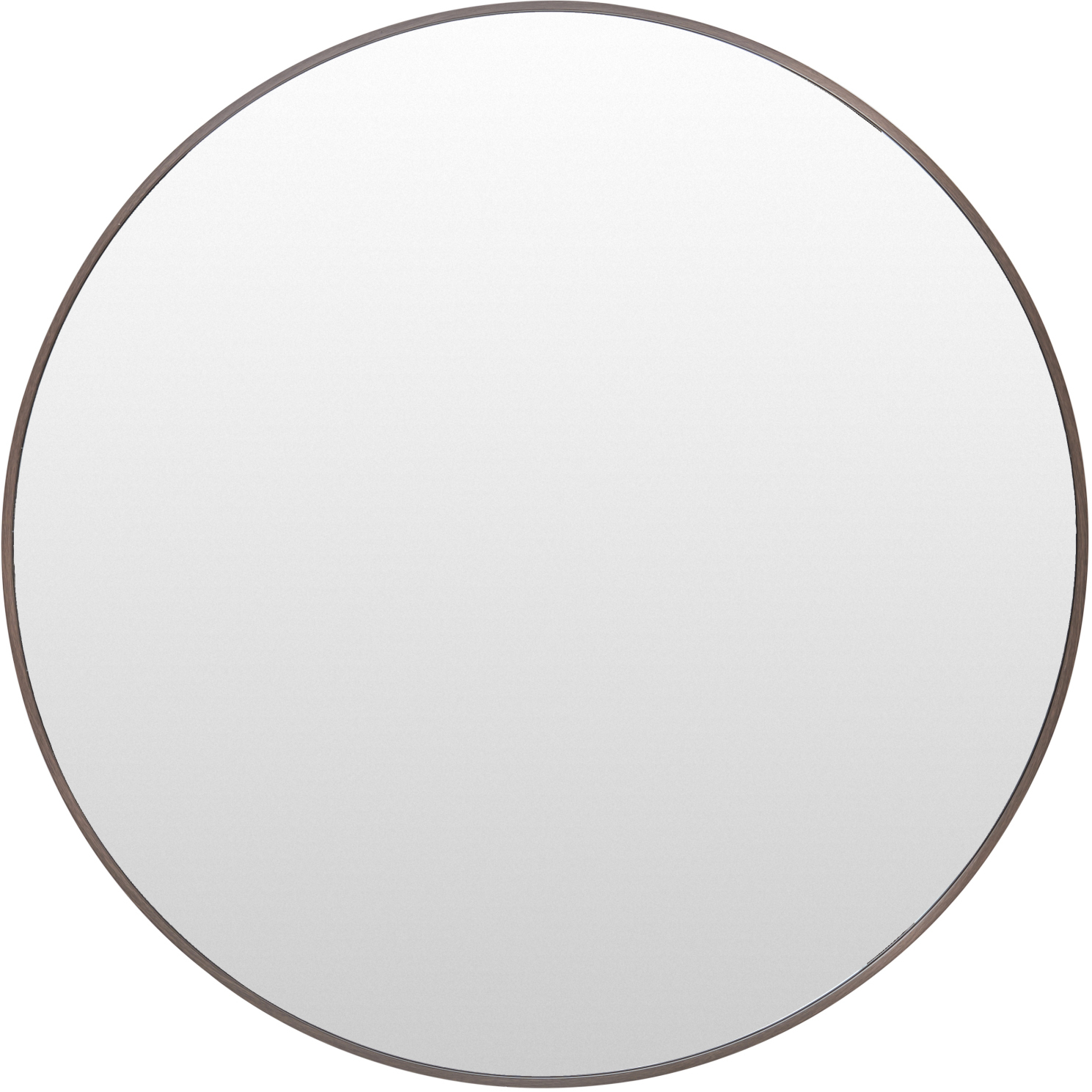 Ceraon 31.5 X 31.5 inch Dark Brown Mirror