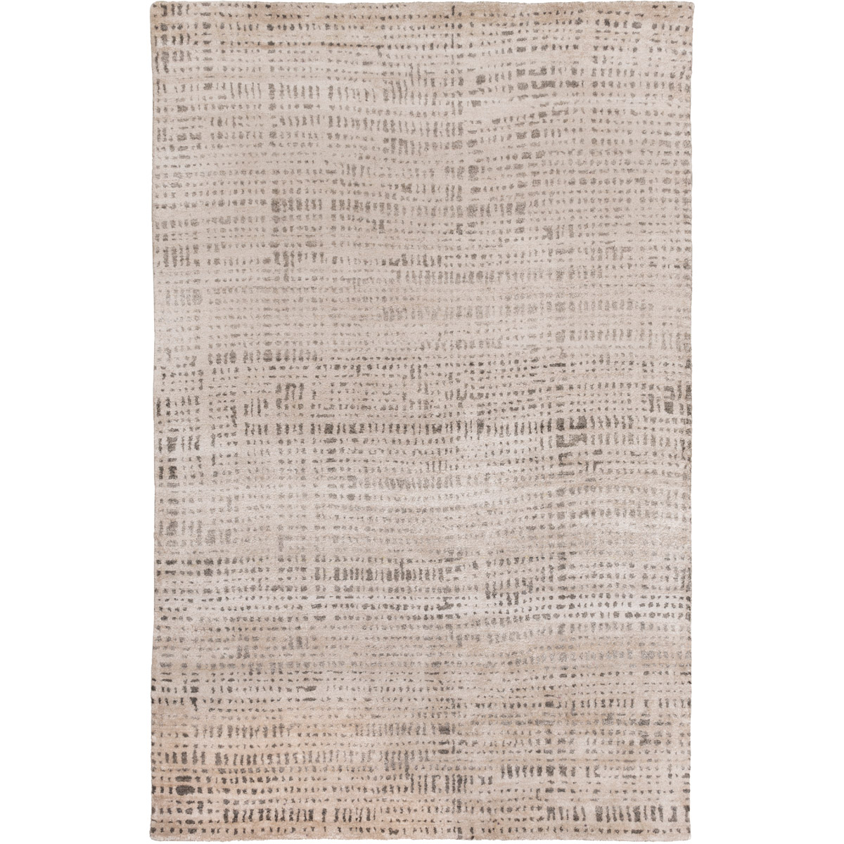 Ludlow 156 X 108 inch Ivory/Dark Brown/Taupe Rugs, Viscose
