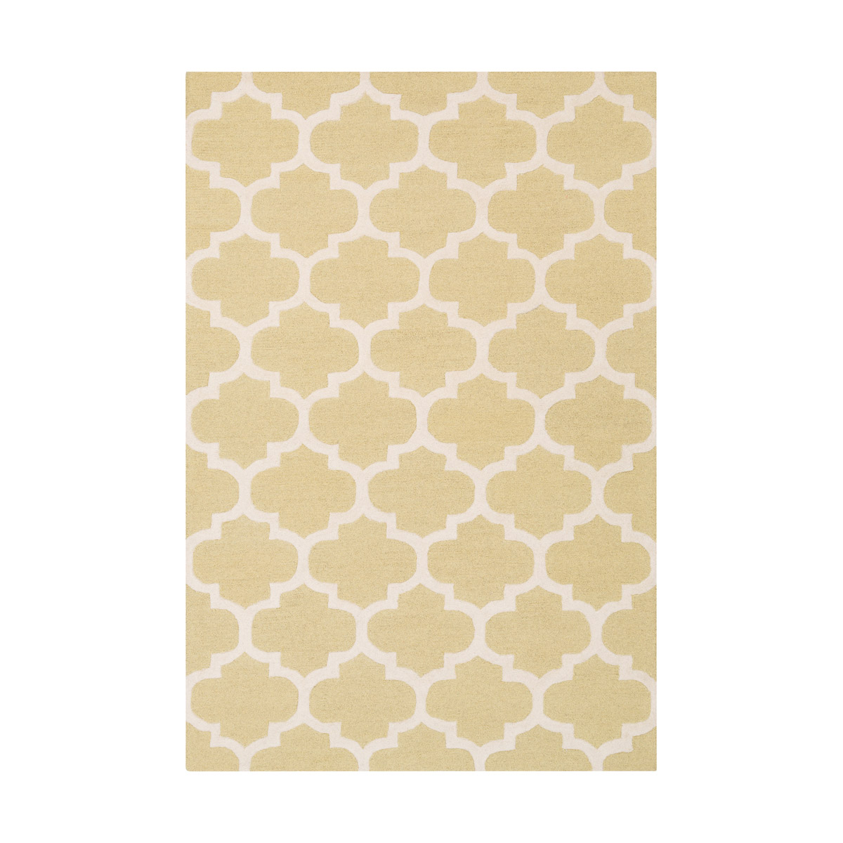 Pollack 96 X 60 inch Butter Indoor Area Rug, Rectangle