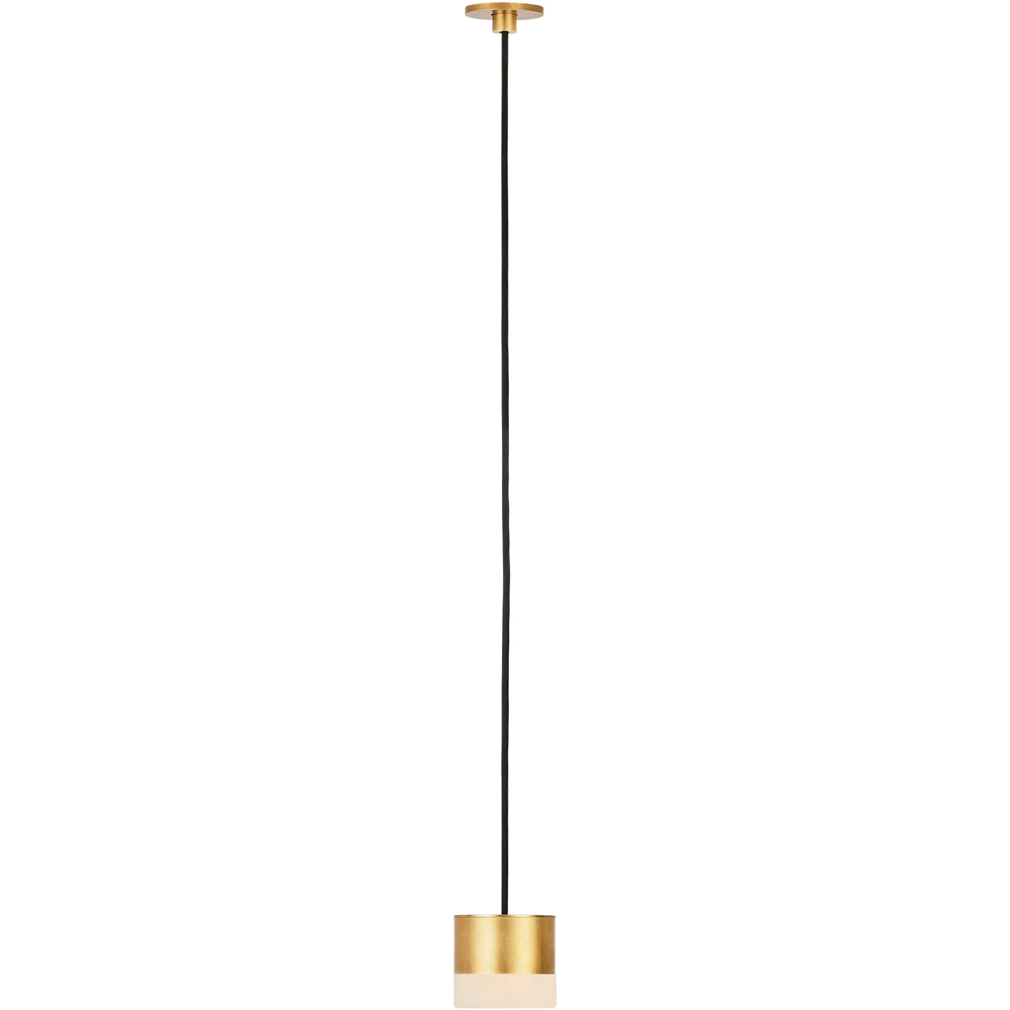 Sean Lavin Gable 1 Light 2.5 inch Hand Rubbed Antique Brass Line-Voltage Pendant Ceiling Light