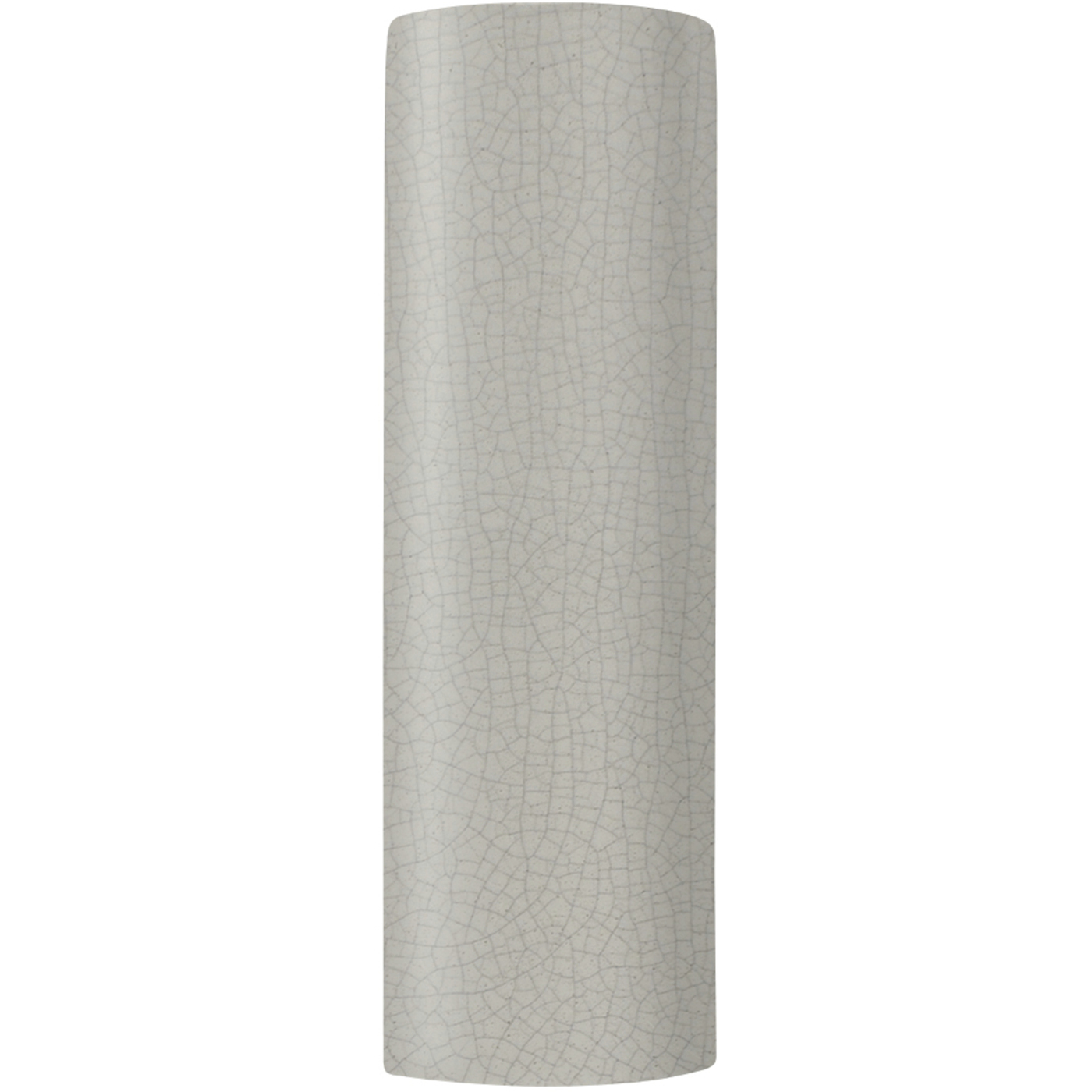 Ambiance Tube LED 17 inch White Crackle Outdoor Wall Sconce