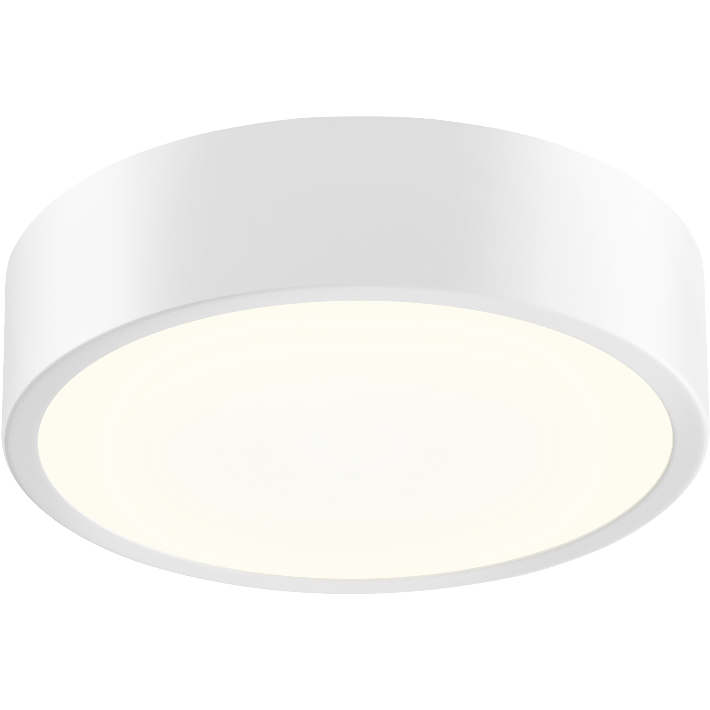 Pi LED 8 inch Textured White Surface Mount Ceiling Light
