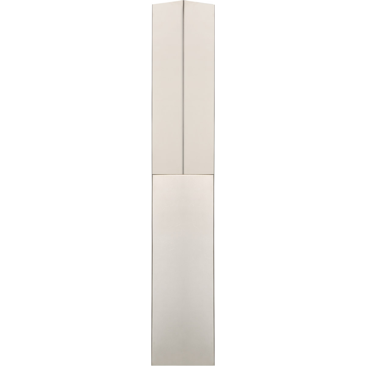 Kelly Wearstler Rega LED 30 inch Polished Nickel Outdoor Folded Sconce