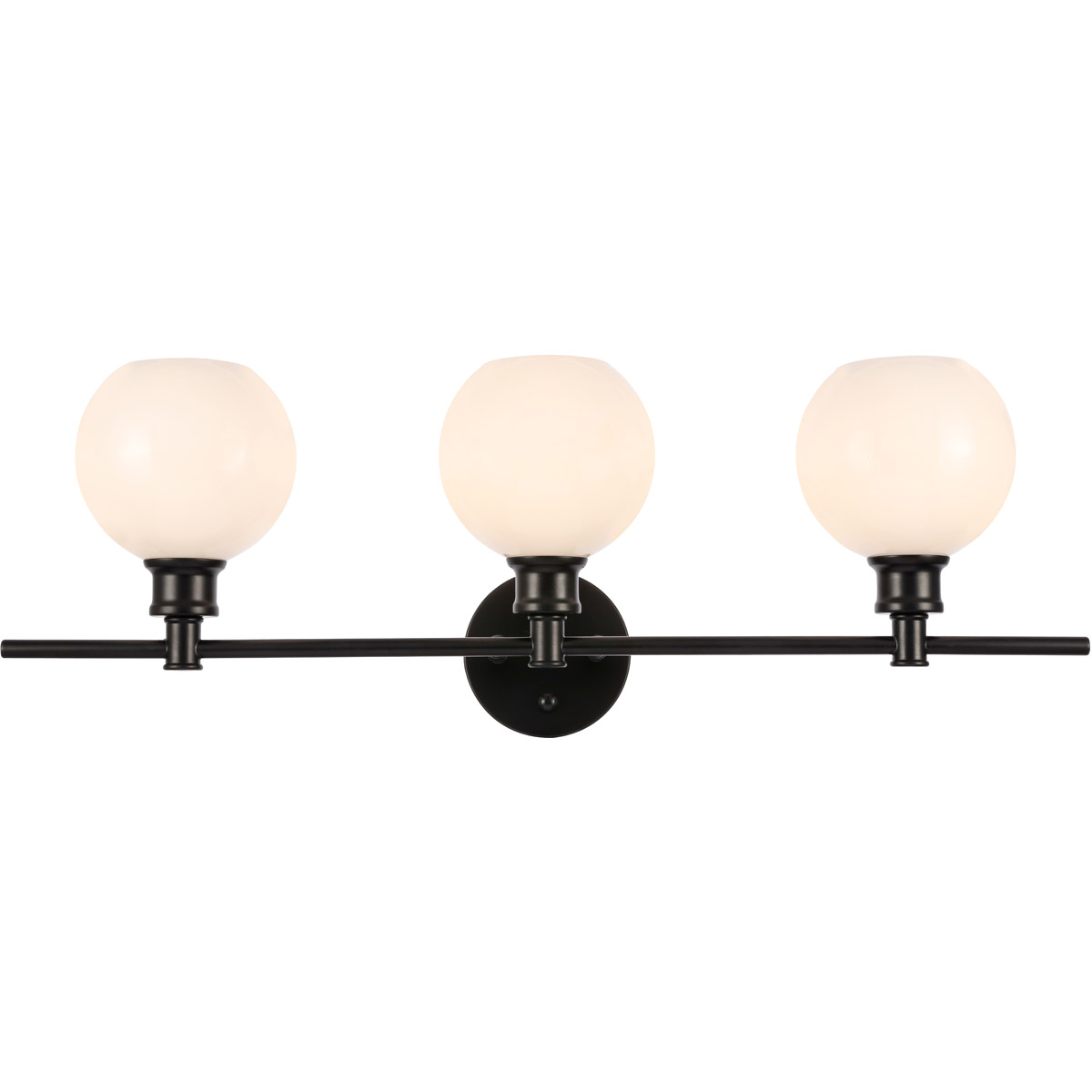 Syracuse 3 Light 28.1 inch Black Wall sconce Wall Light