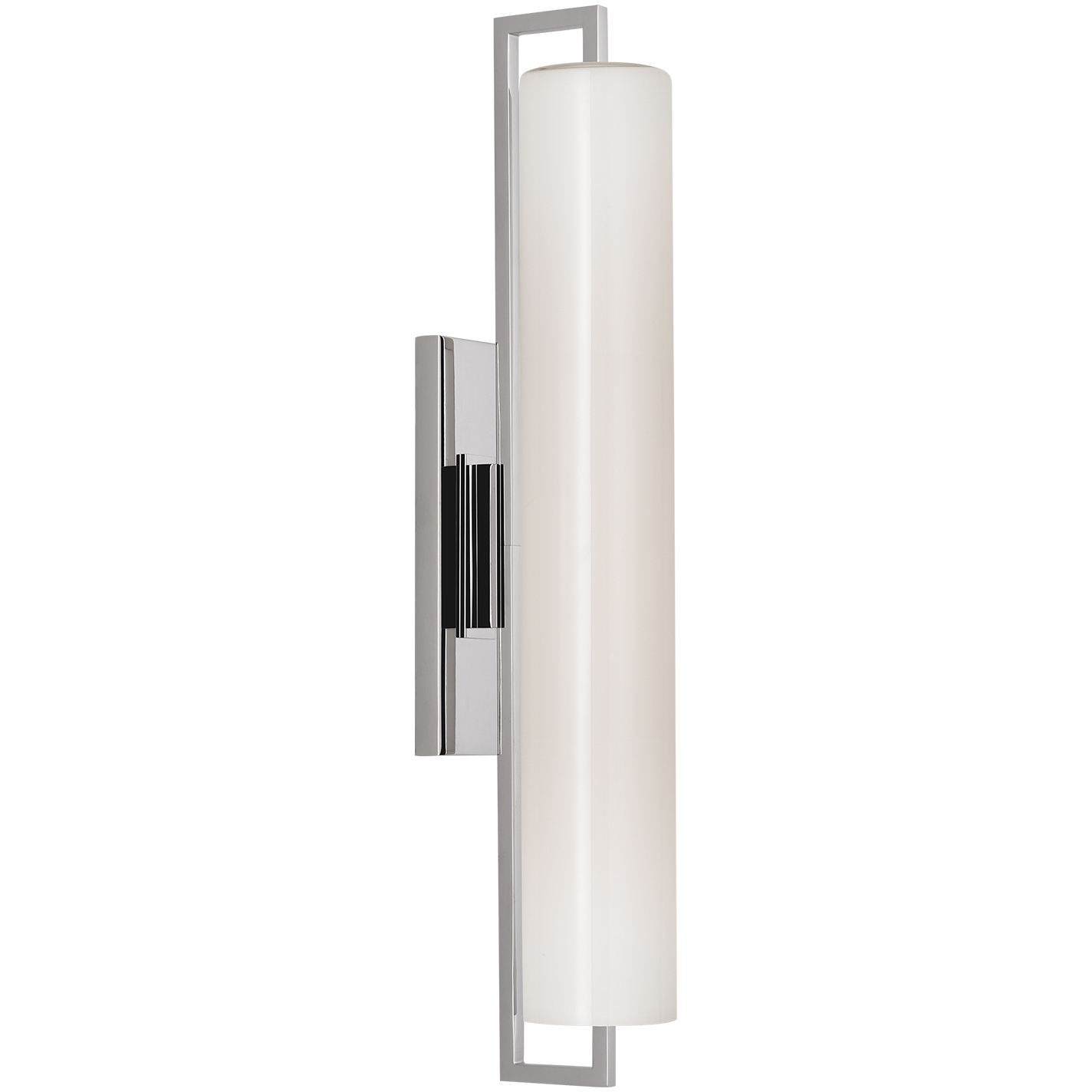Ian K. Fowler Bowen LED 3 inch Polished Nickel Linear Bath Sconce Wall Light