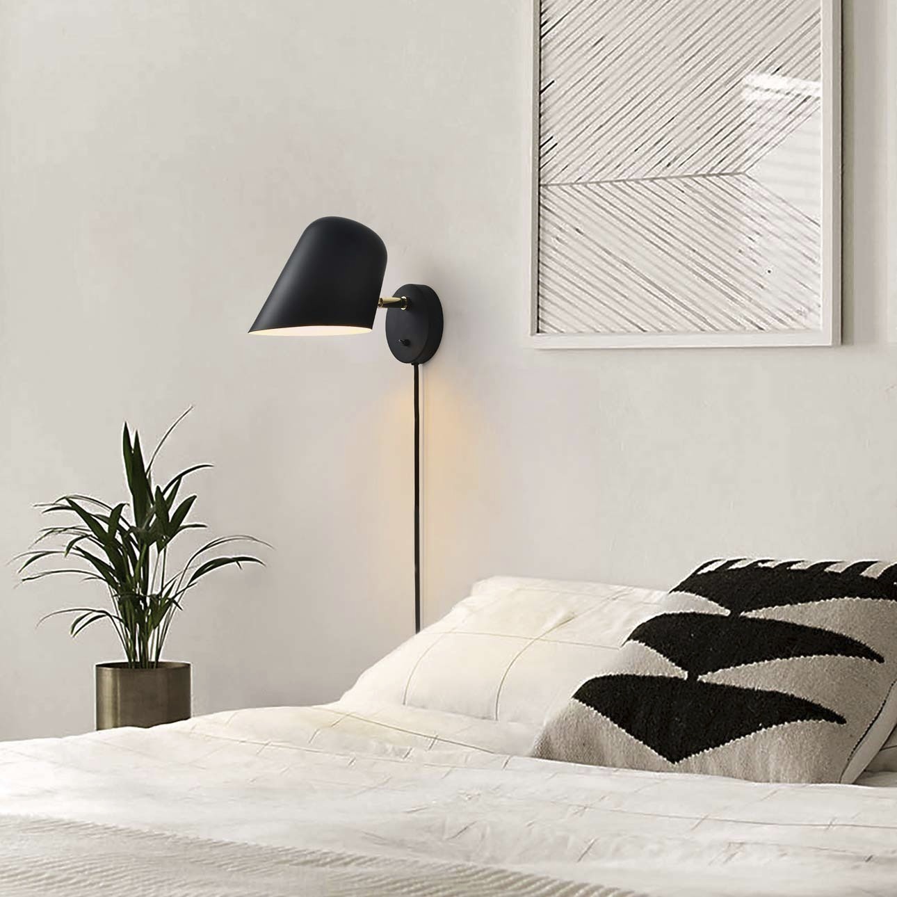 Culver 1 Light 7 inch Matte Black Wall Sconce Wall Light in Matte Black Steel