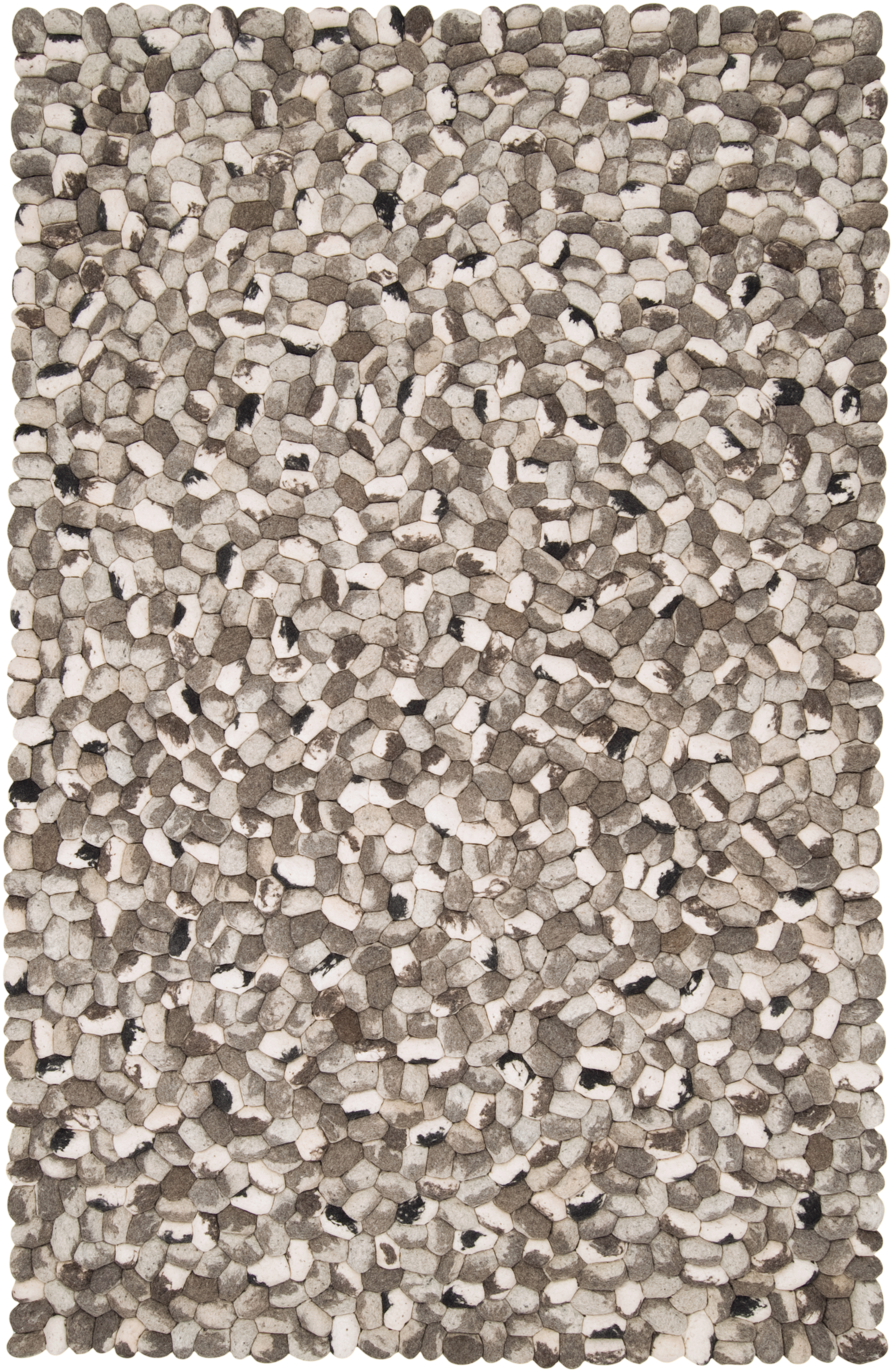 Summit 66 X 42 inch Charcoal Rug in 4 X 6, Rectangle