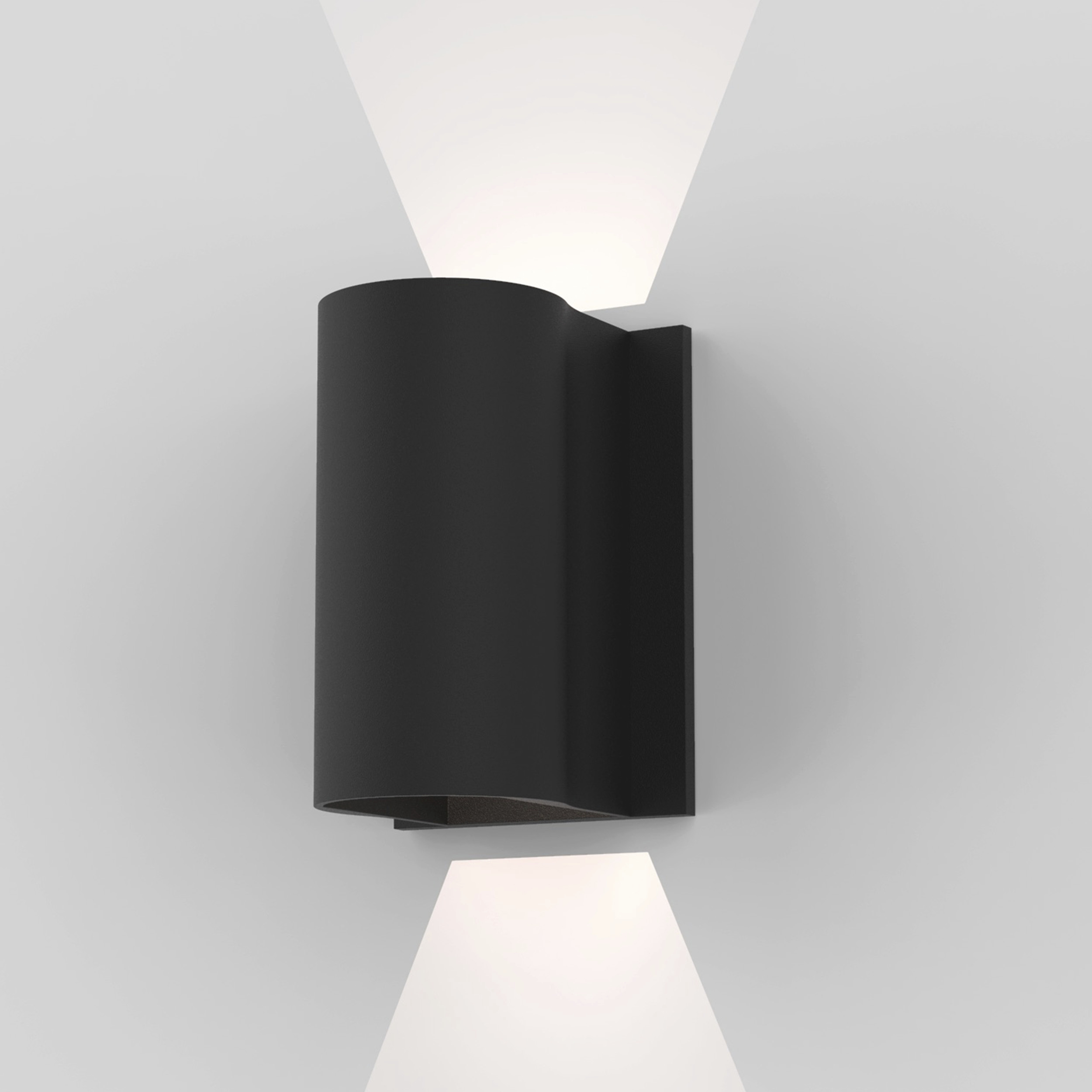 Dunbar LED 6.3 inch Textured Black Exterior Wall Light