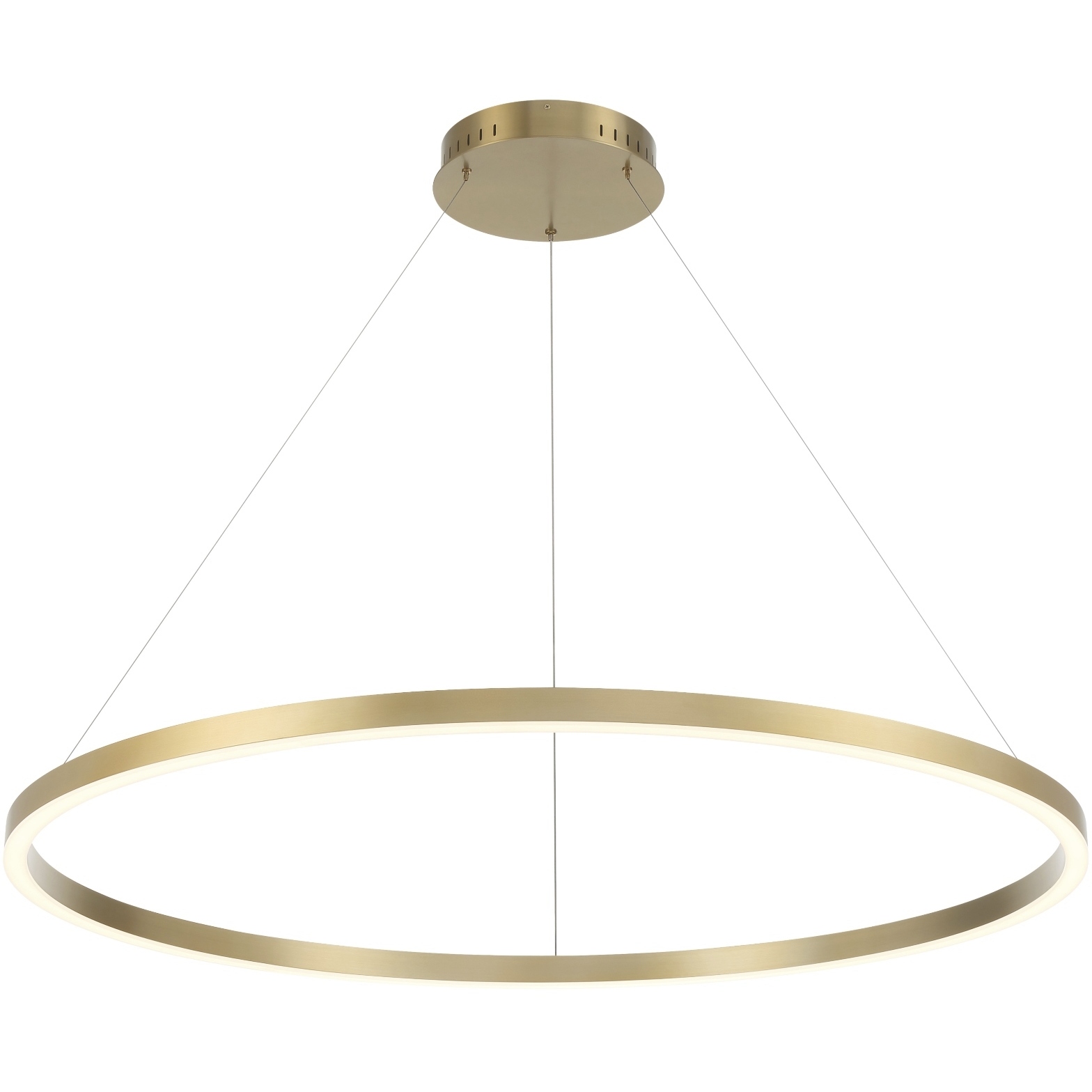 Spunto LED 47.25 inch Gold Chandelier Ceiling Light