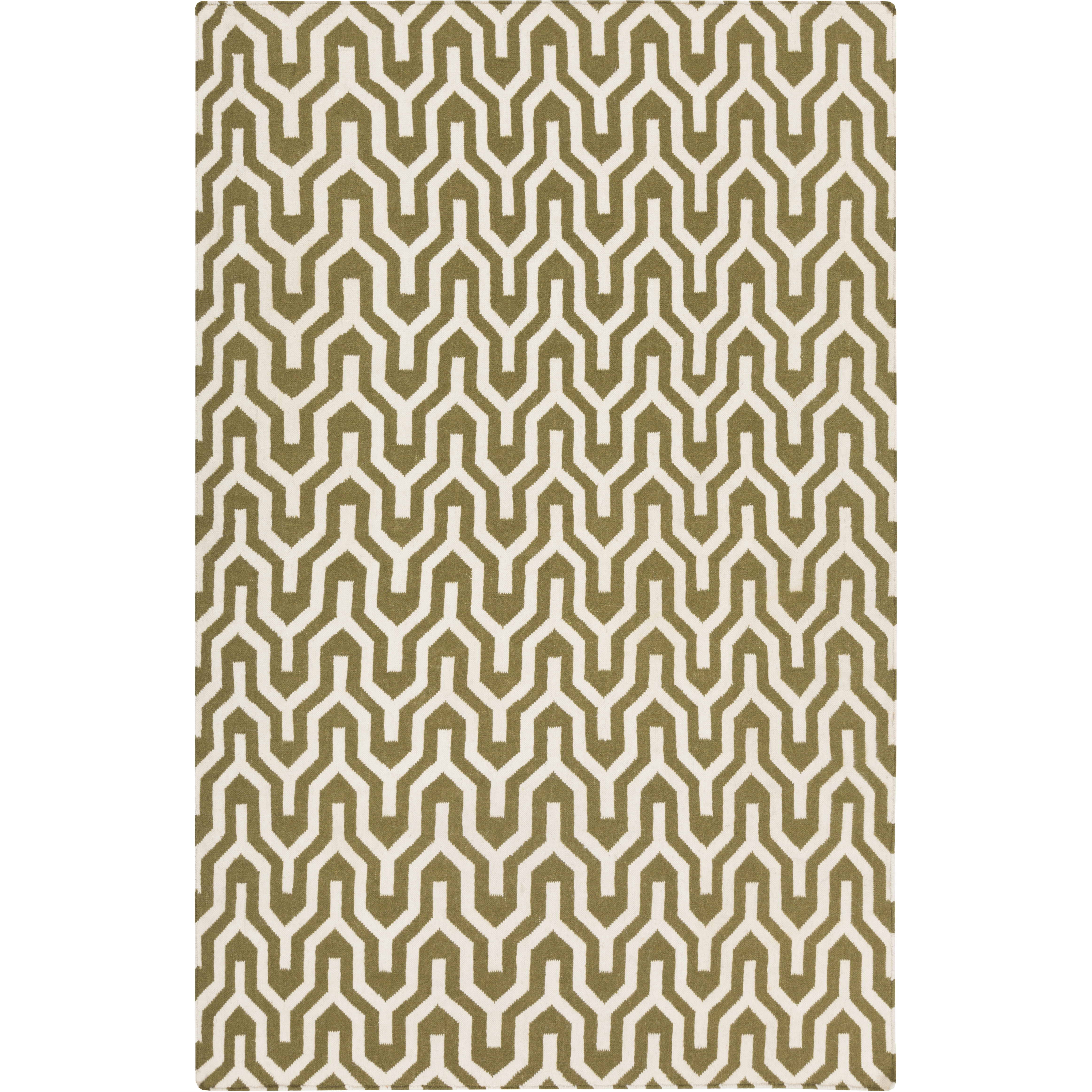 Fallon 36 X 24 inch Teal, Ivory Rug