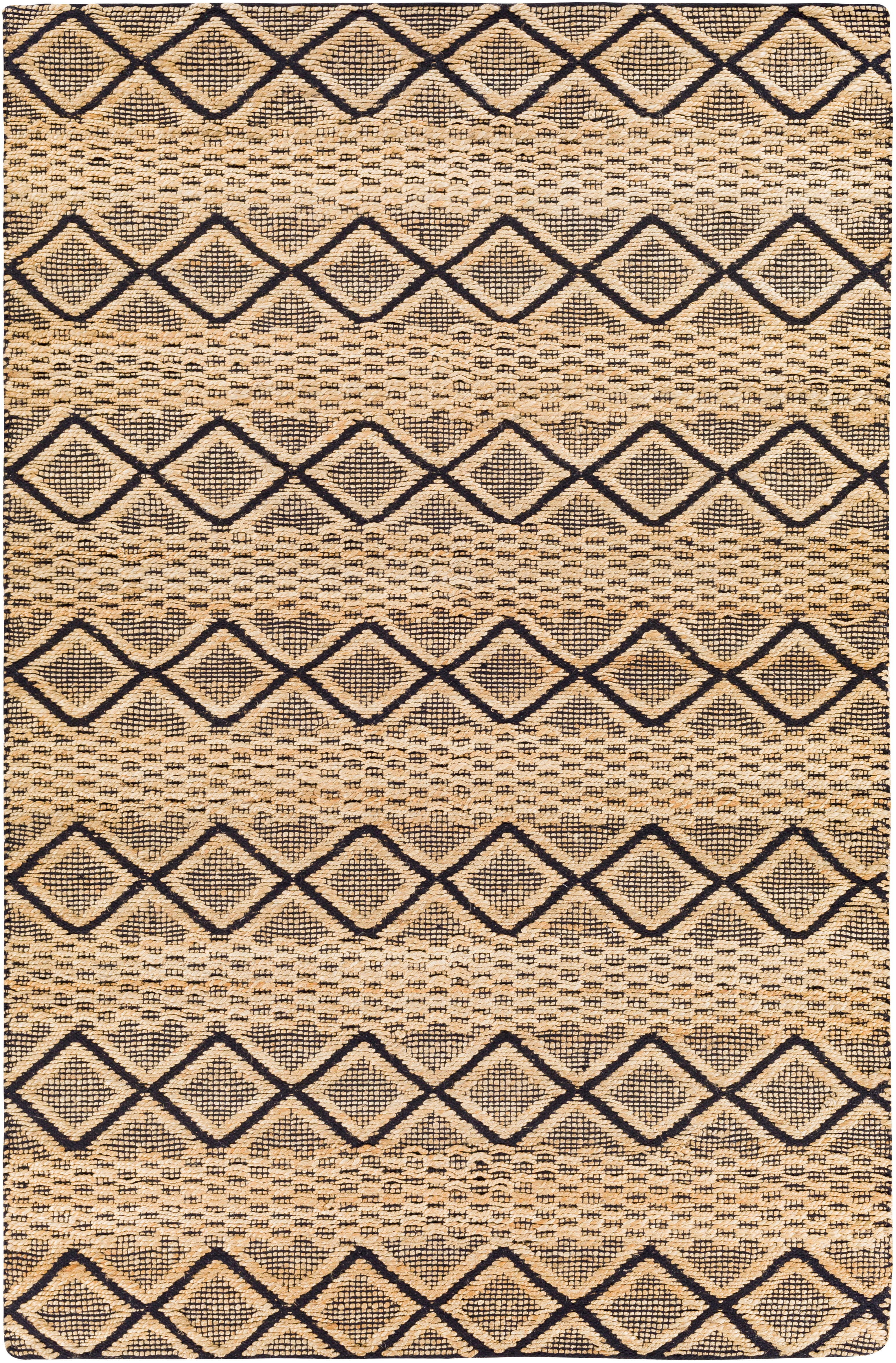 Santa Barbara 90 X 60 inch Tan Rug in 5 x 8, Rectangle