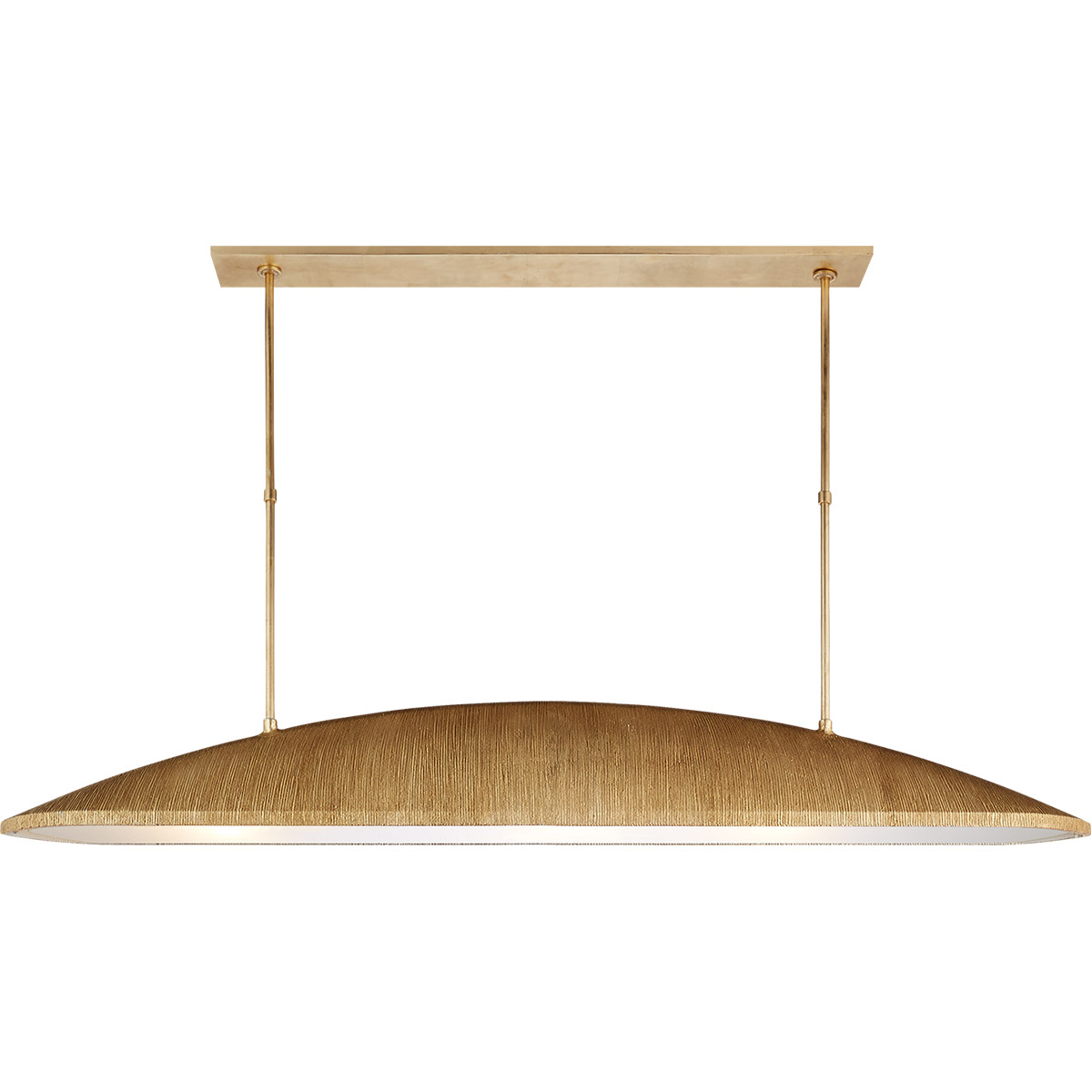 Kelly Wearstler Utopia LED 60.25 inch Gild Linear Pendant Ceiling Light, Large