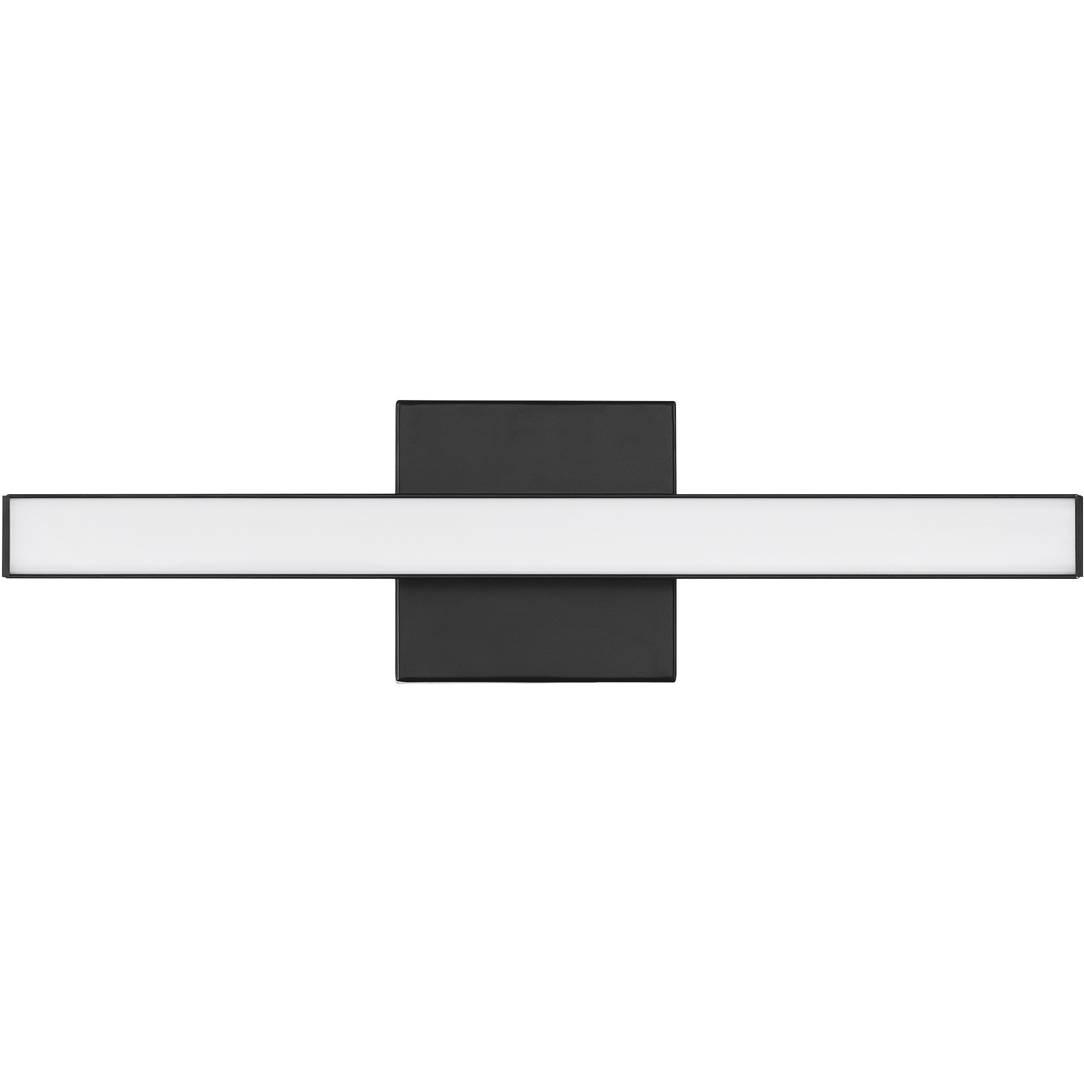 Trim LED 18 inch Flat Black Vanity Light Wall Light
