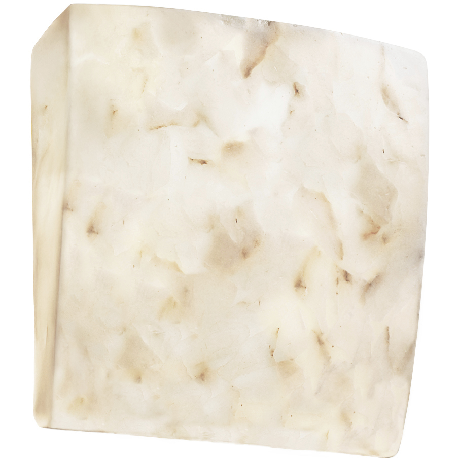 Alabaster Rocks Wall Sconce Wall Light in Incandescent