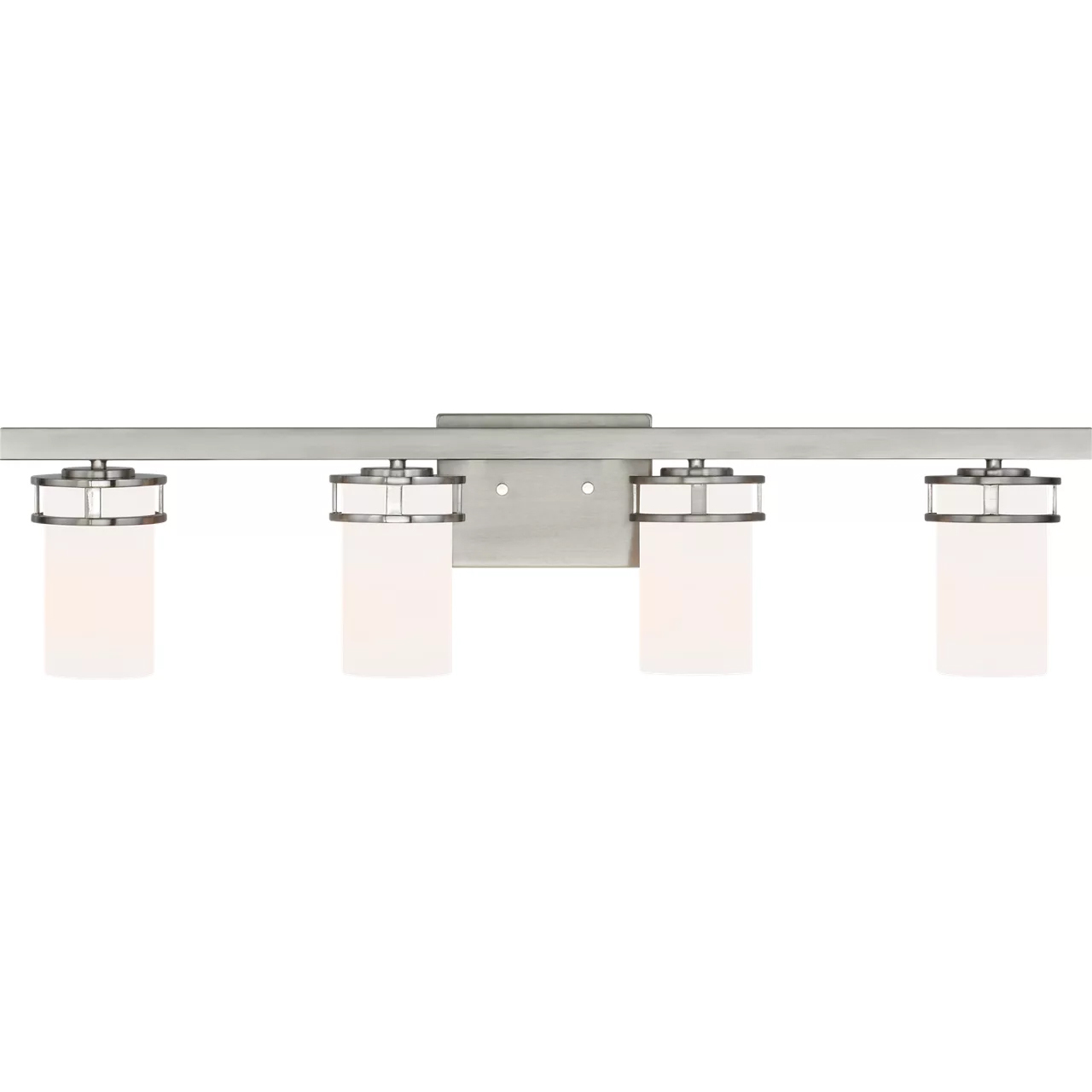 Robie 4 Light 34 inch Brushed Nickel Wall Bath Fixture Wall Light