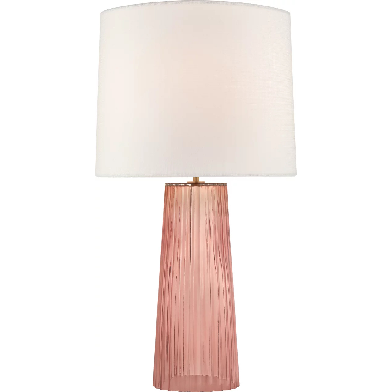 Barbara Barry Danube 28.75 inch 100 watt Rosewater Table Lamp Portable Light, Medium
