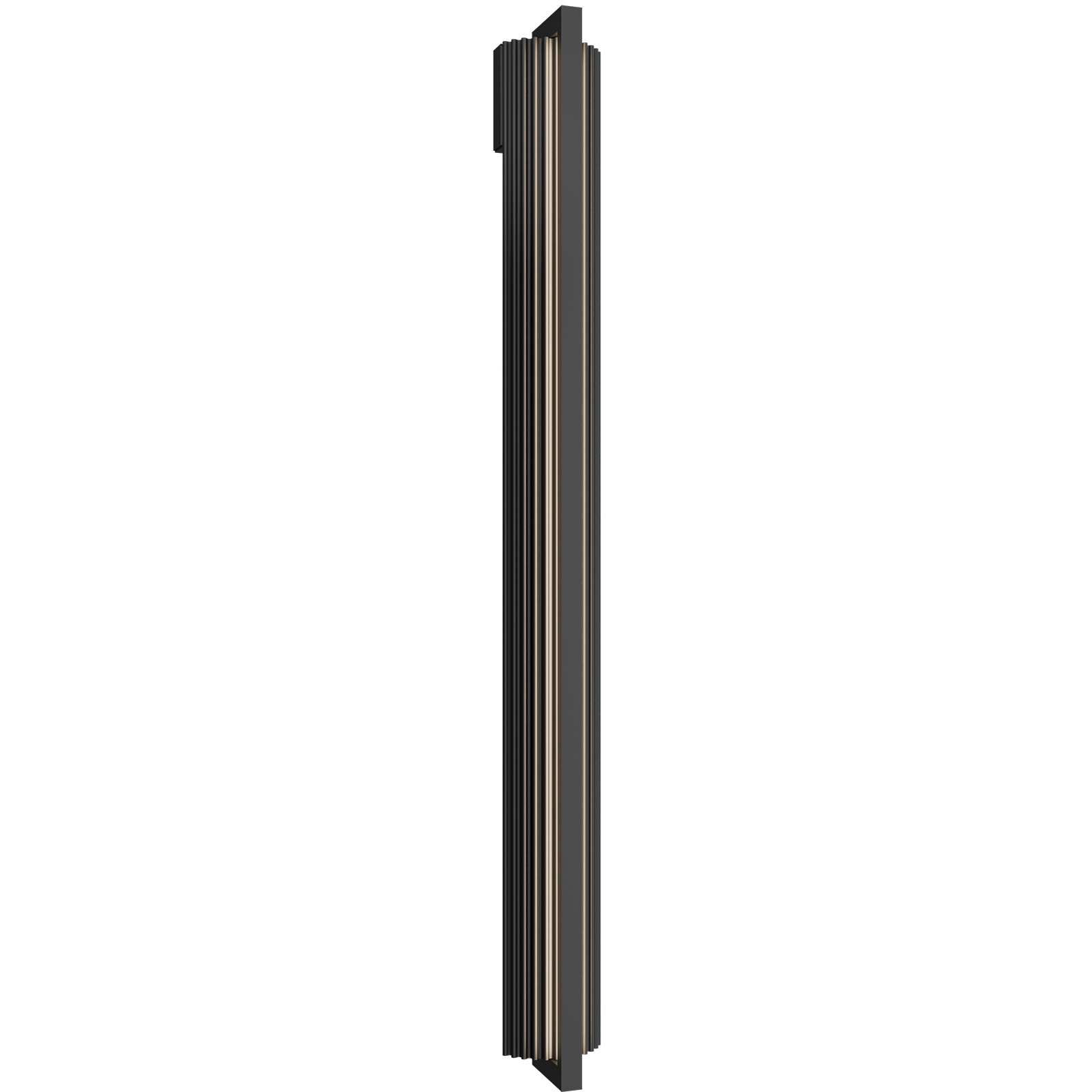 Krimp LED 48 inch Black Outdoor Wall Lighting