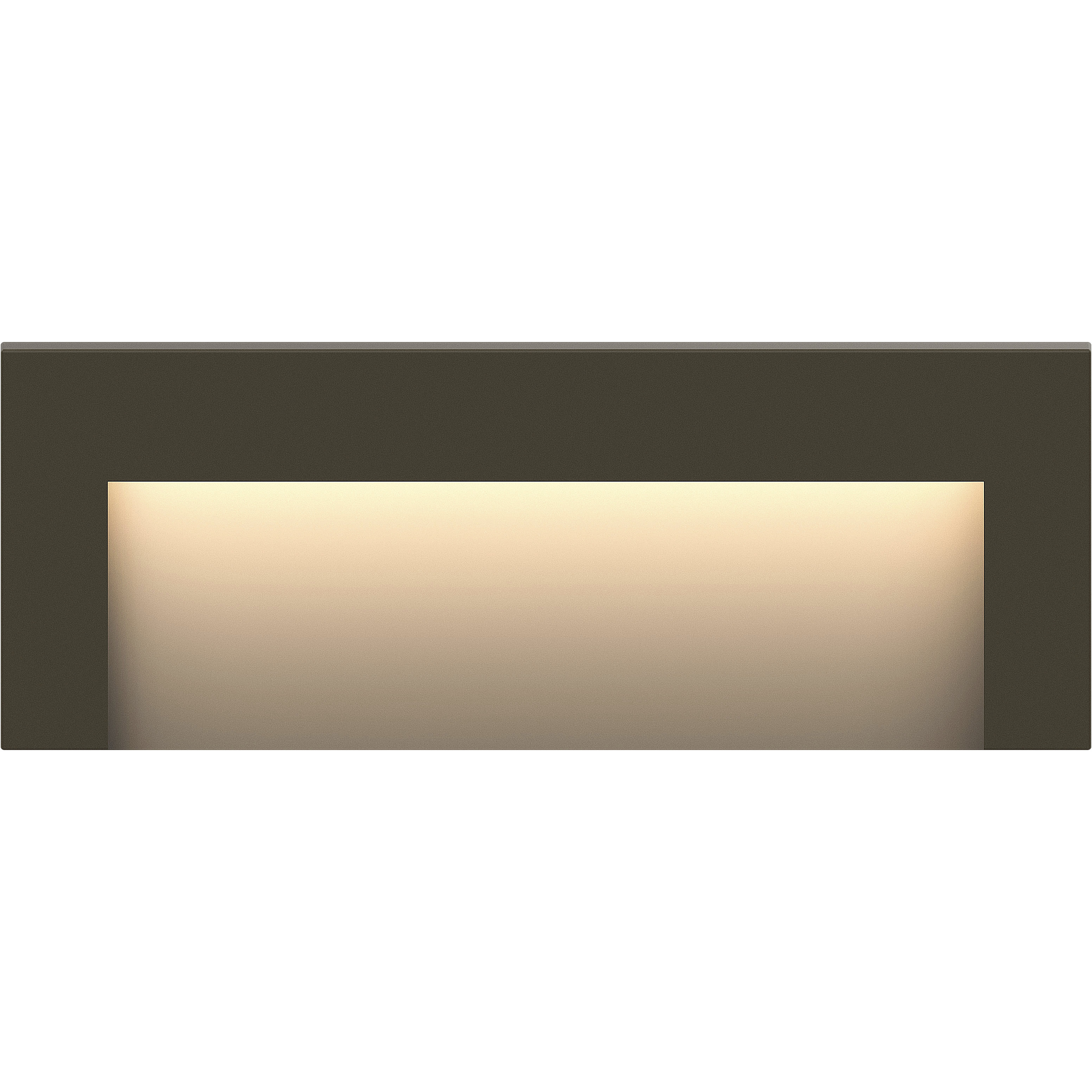 Taper 12v 2.50 watt Bronze Landscape Deck Sconce, Horizontal