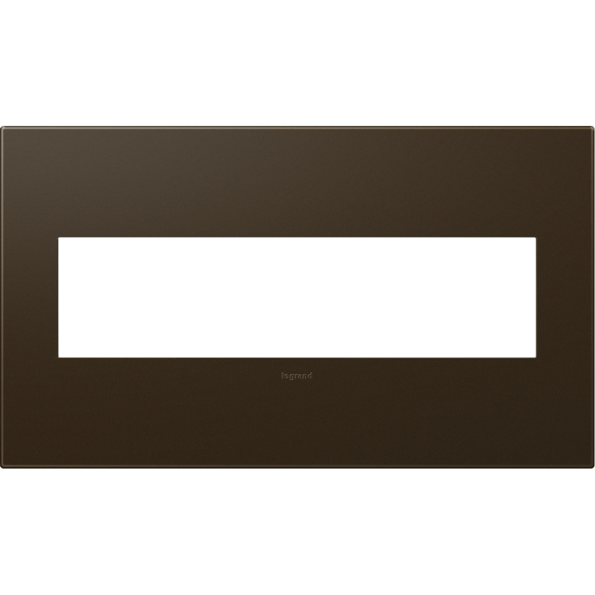 Adorne Bronze Wall Plate, 4-Gang